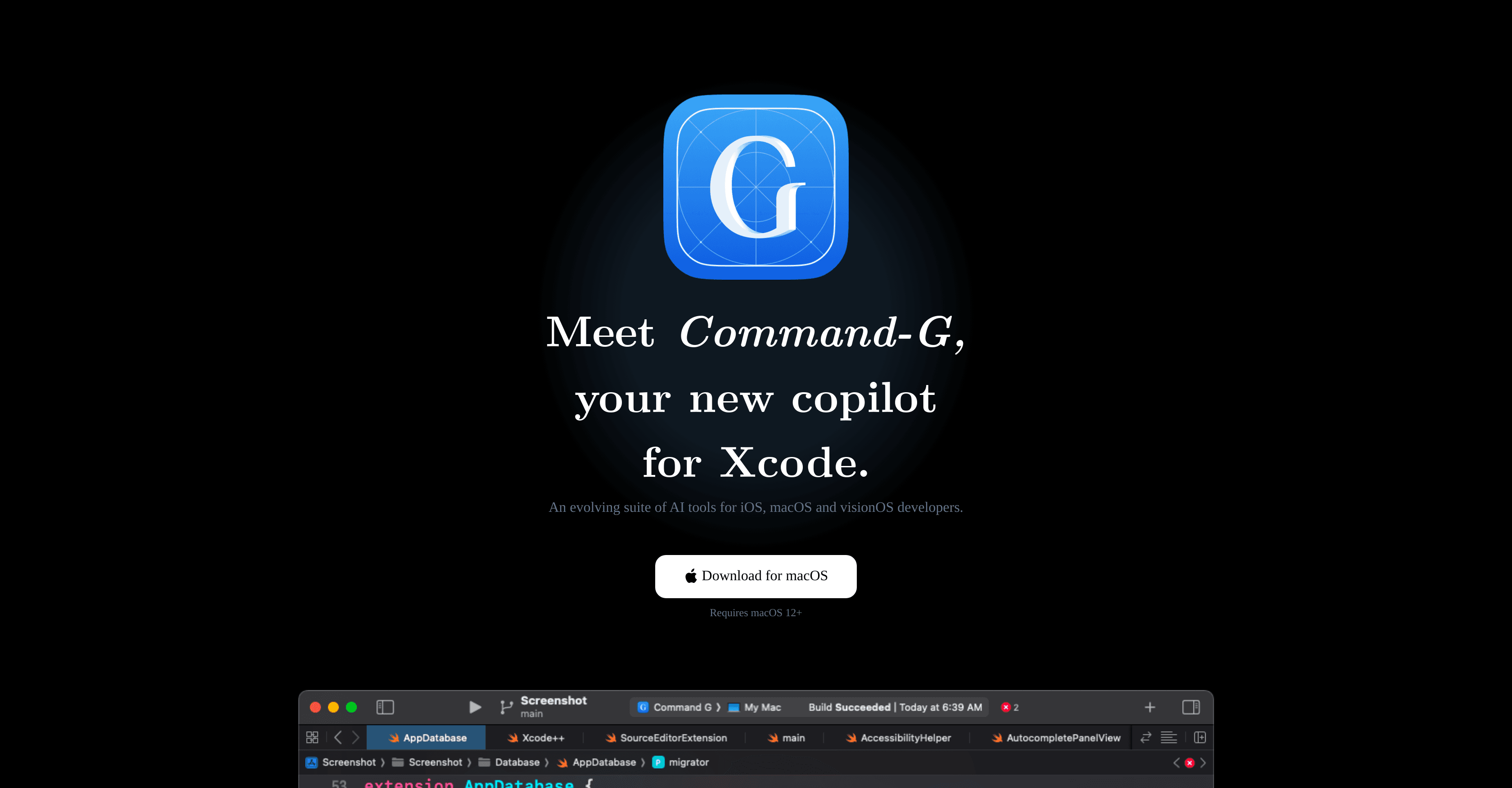 Command-G screenshot