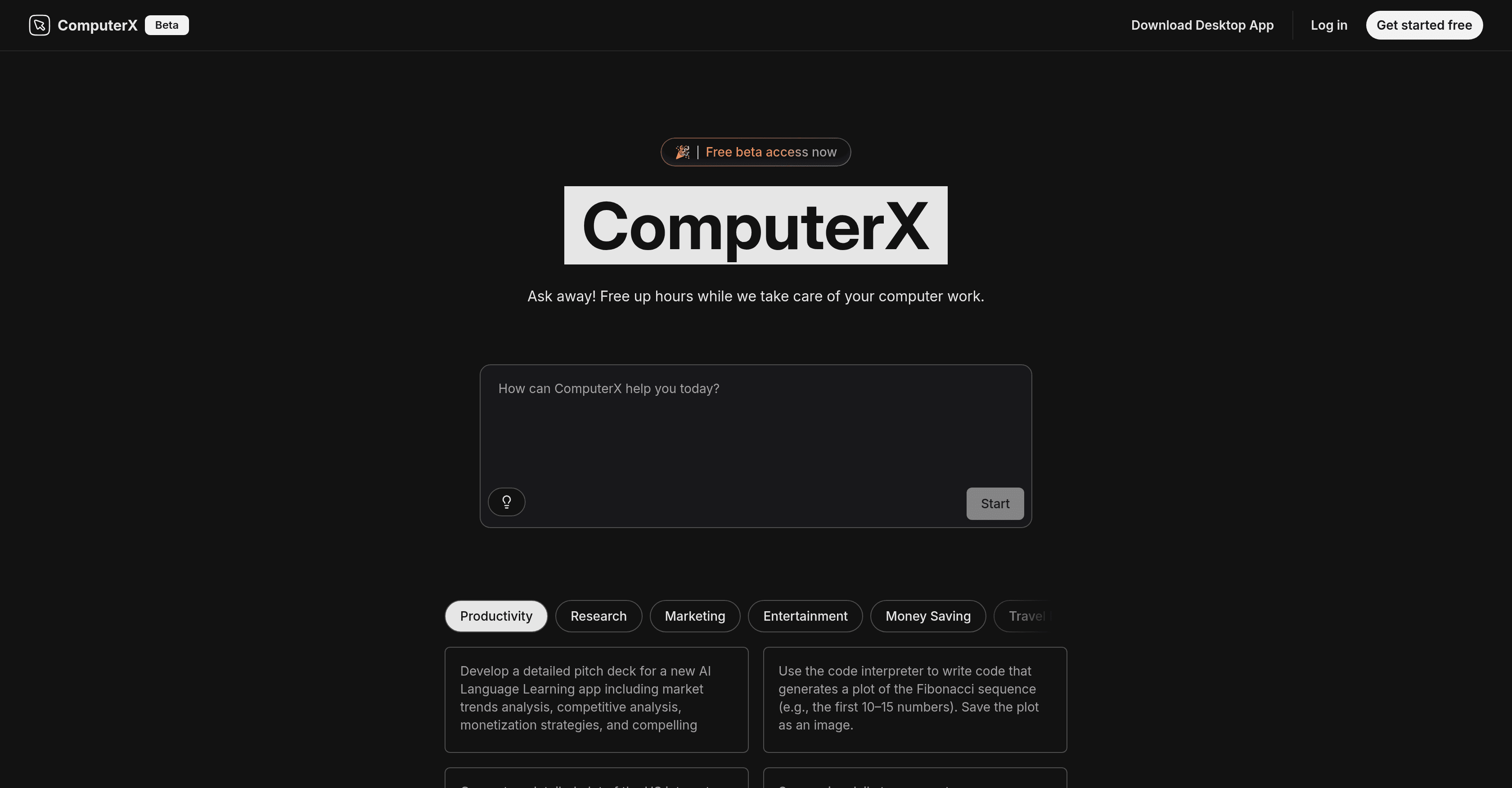 ComputerX screenshot