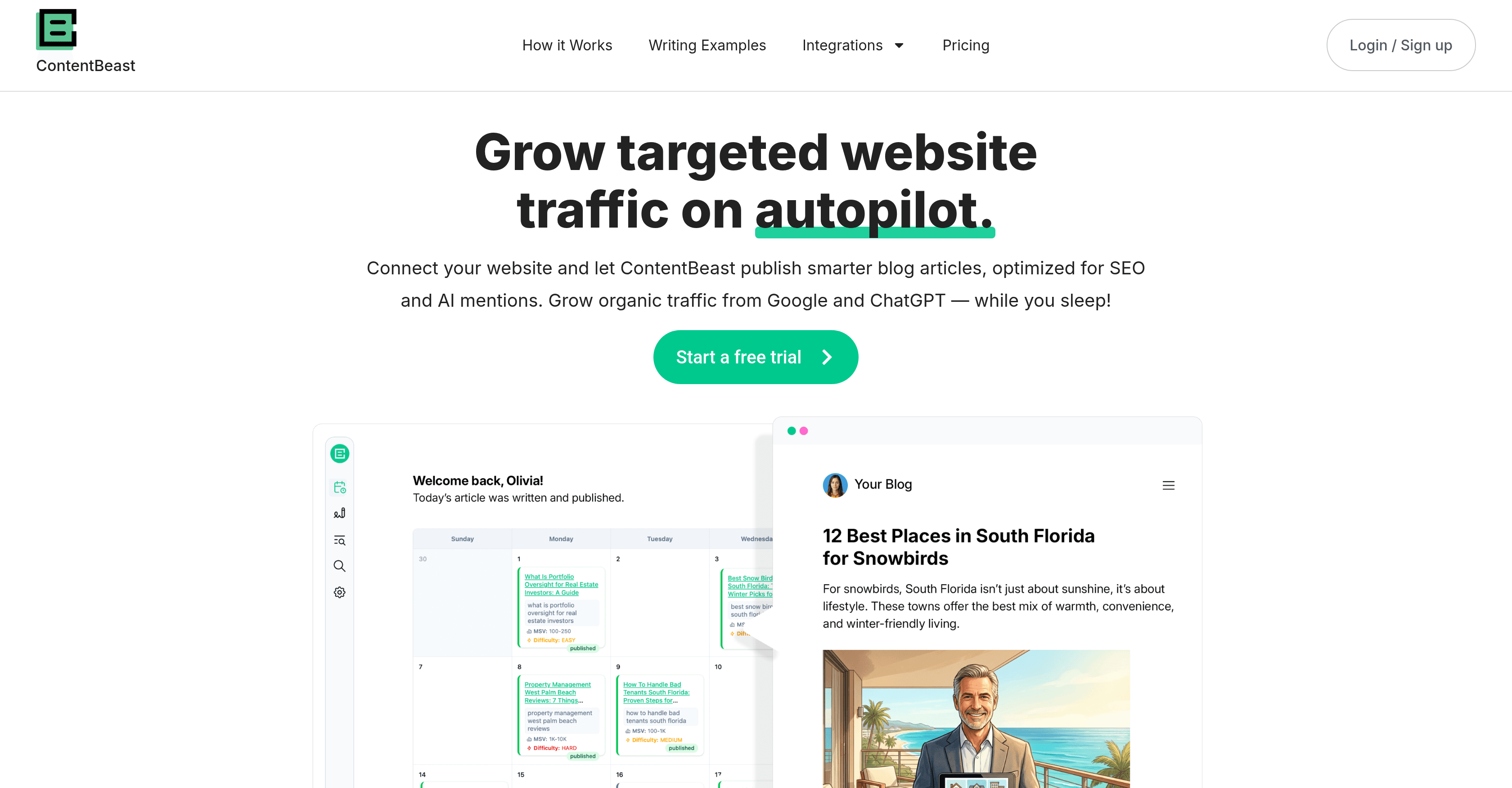 ContentBeast screenshot