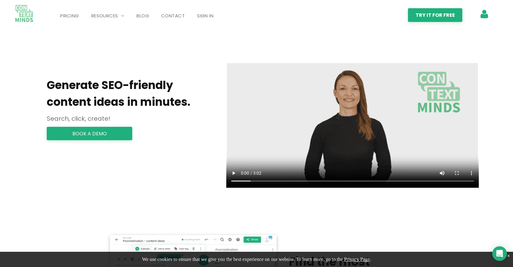 ContextMinds screenshot