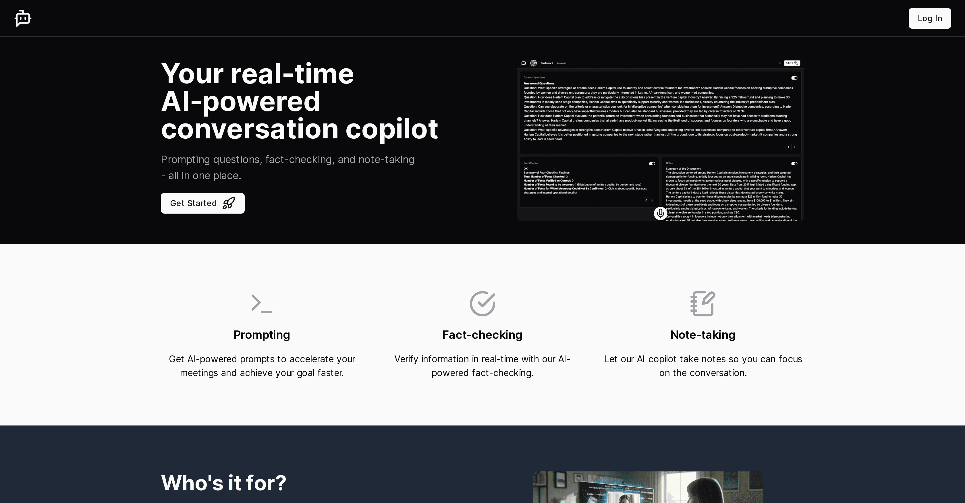 ConversAItions screenshot