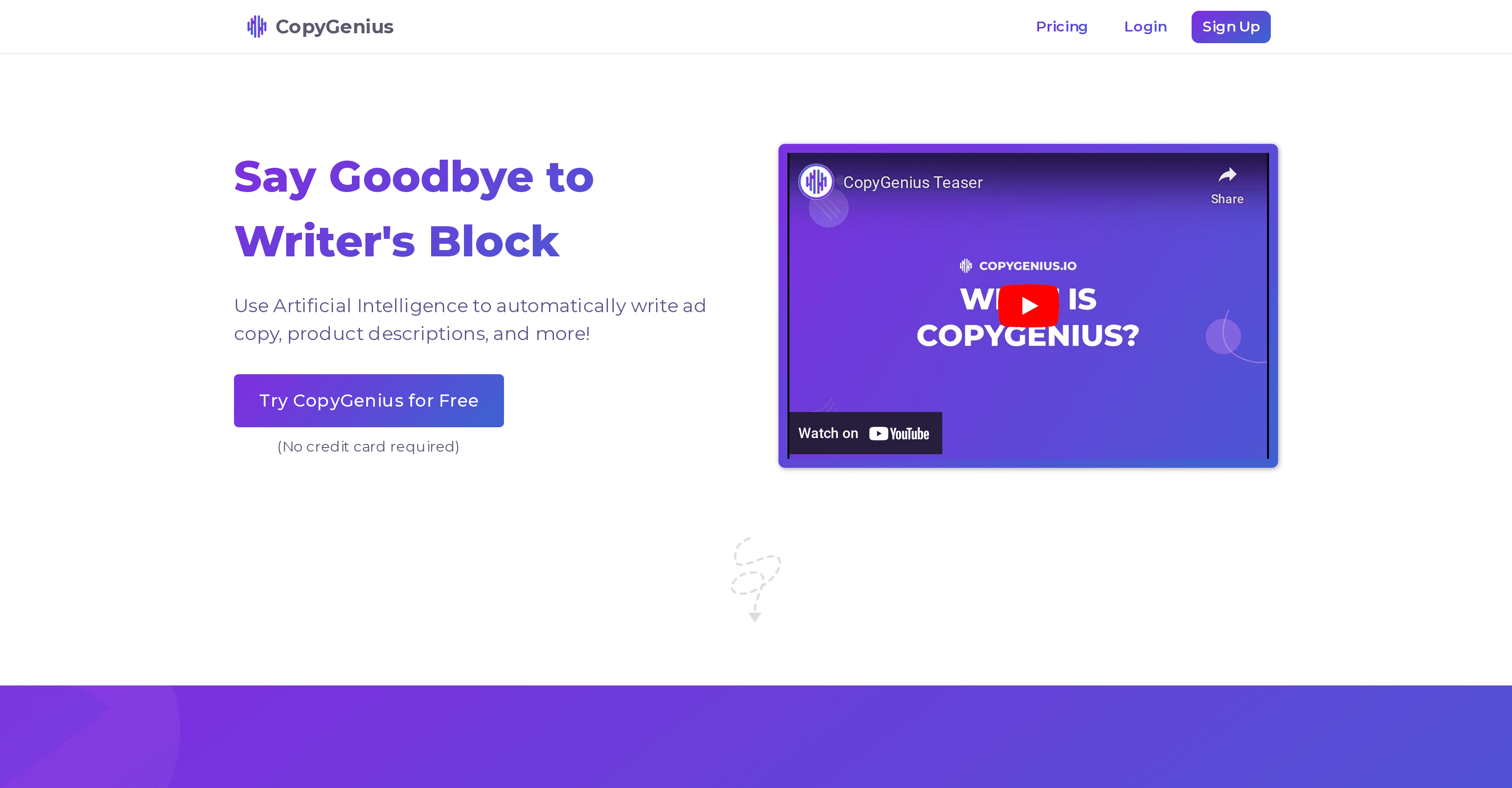 Copygenius screenshot