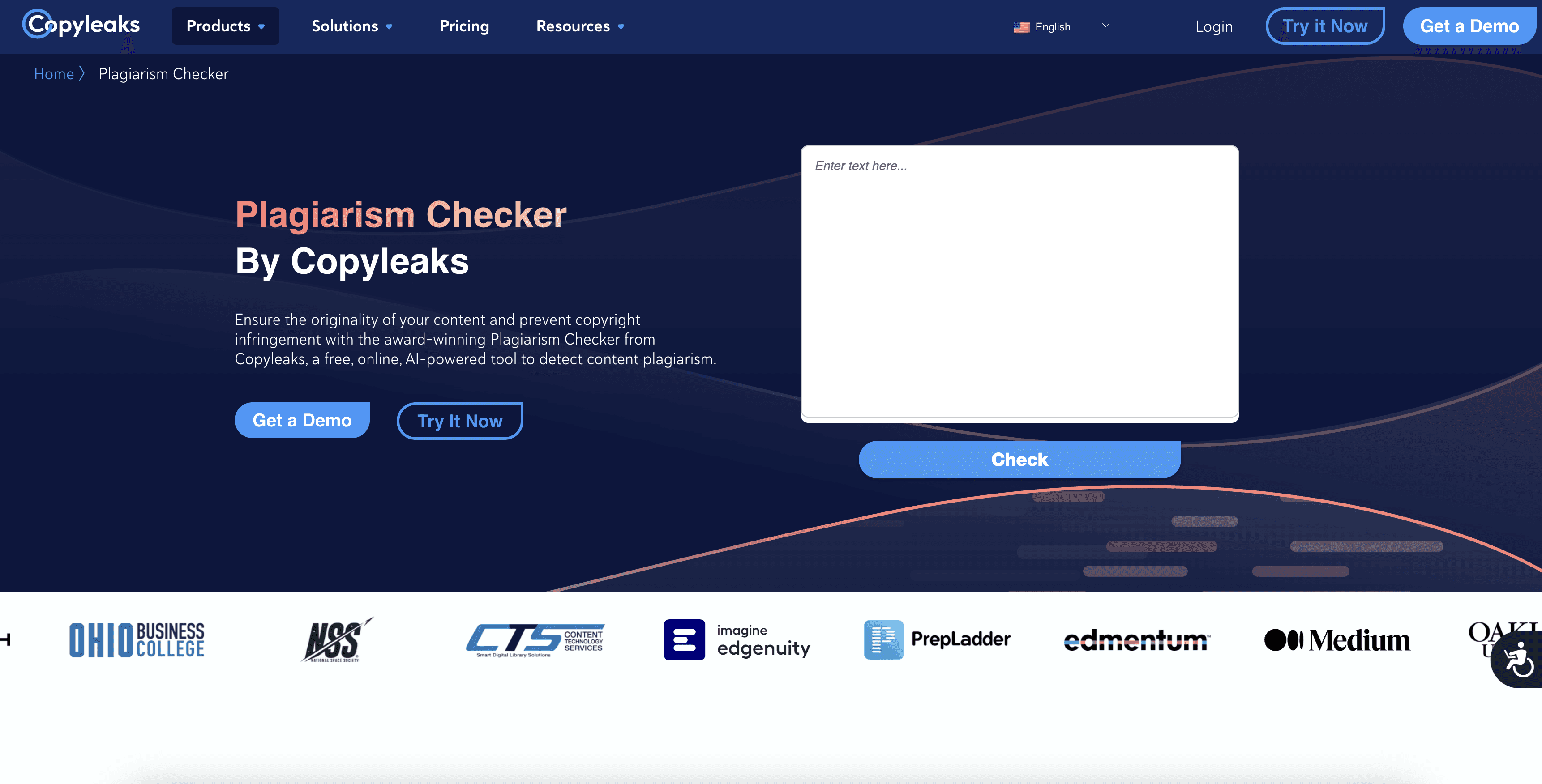 Copyleaks - Plagiarism detector screenshot