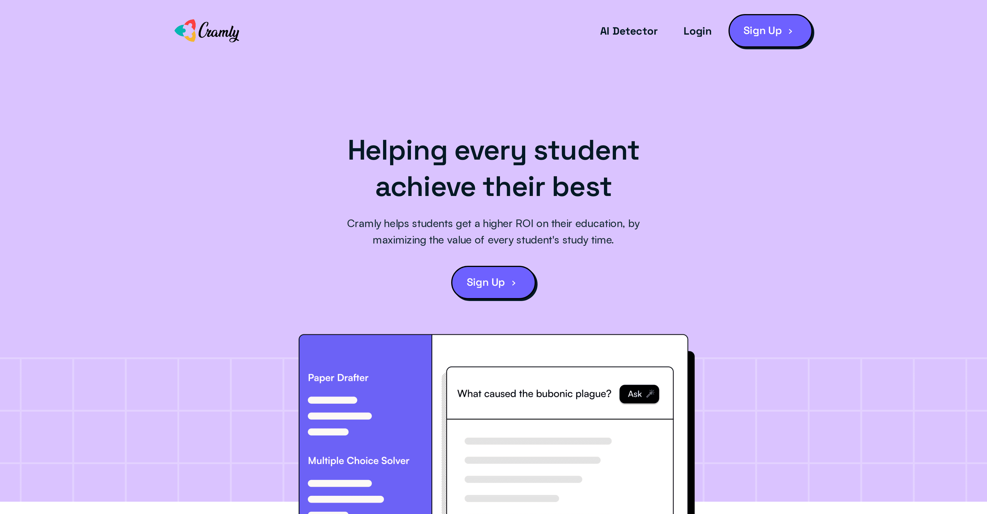 Cramly.ai screenshot