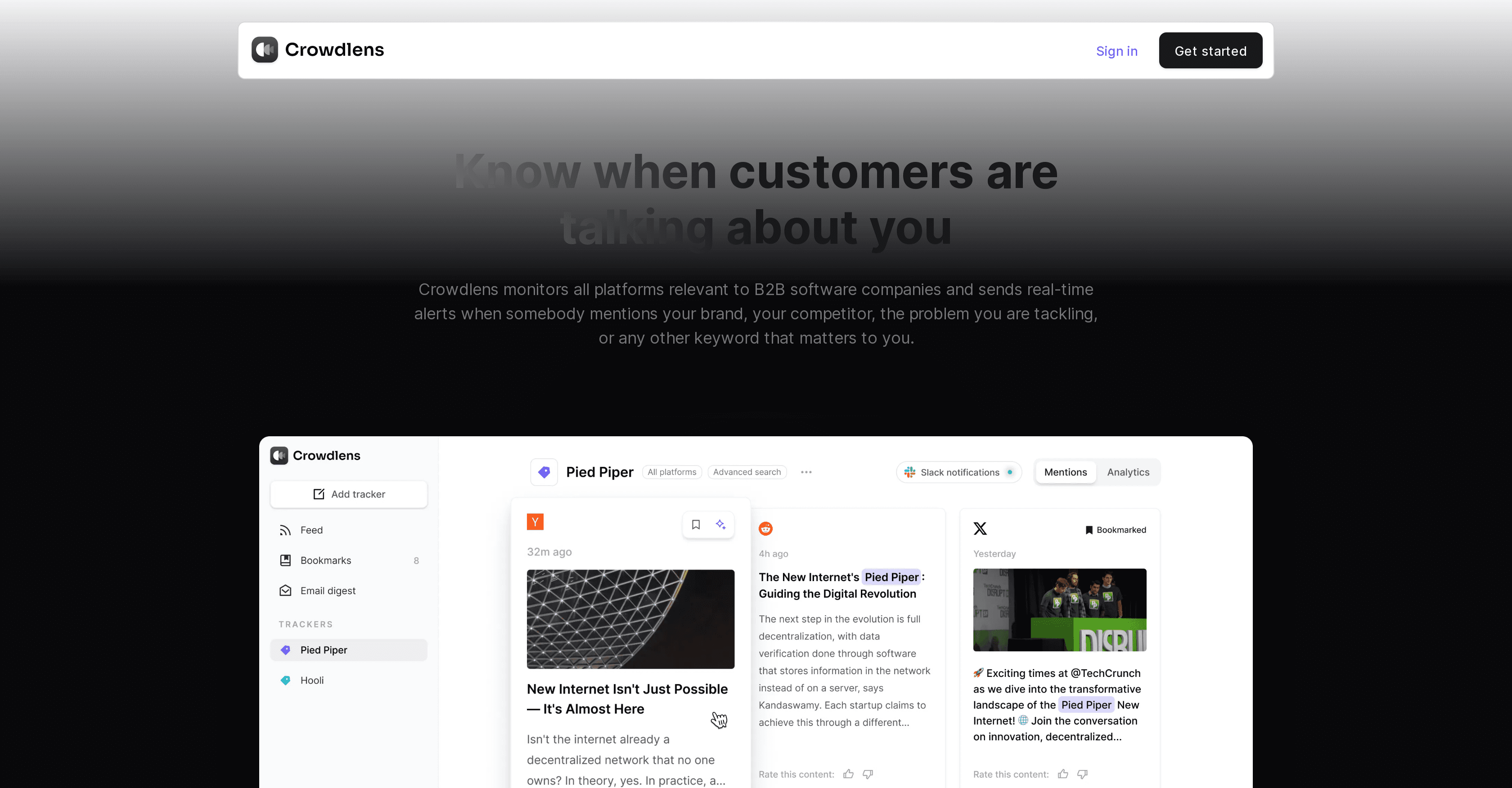 Crowdlens screenshot
