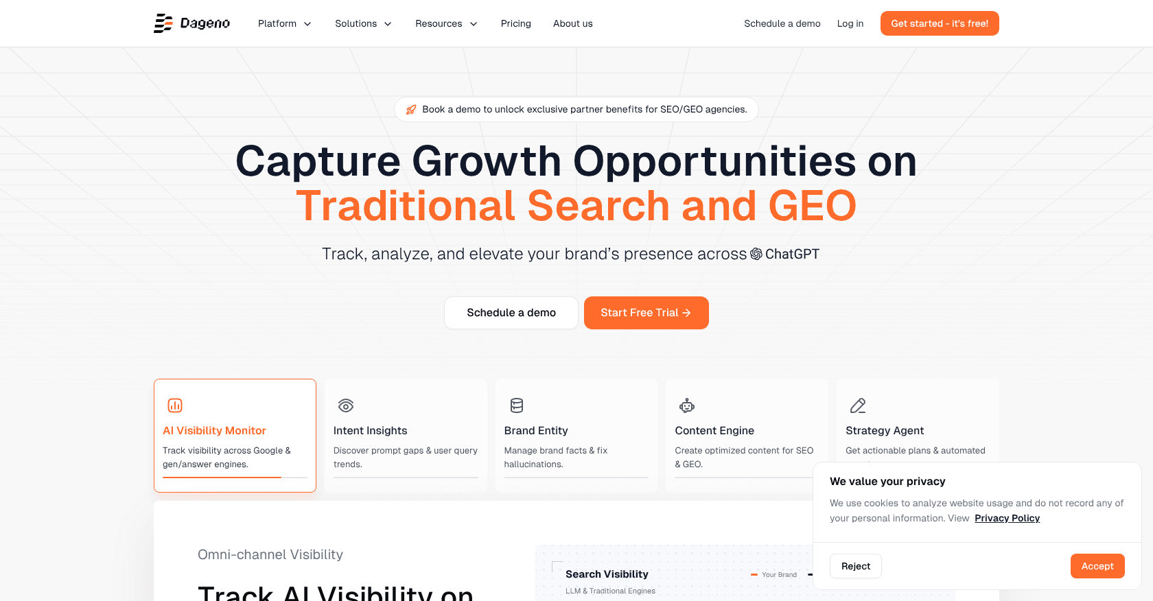 Dageno AI screenshot