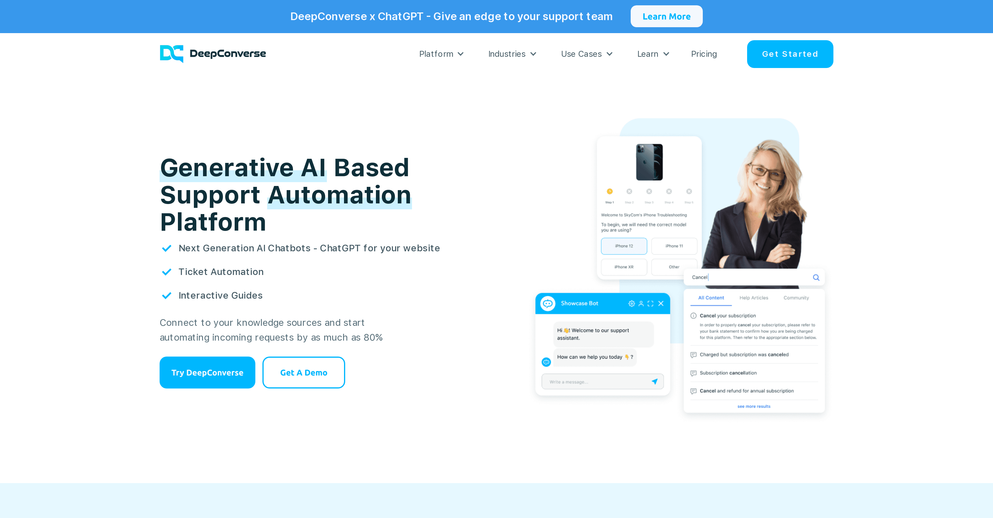 DeepConverse screenshot