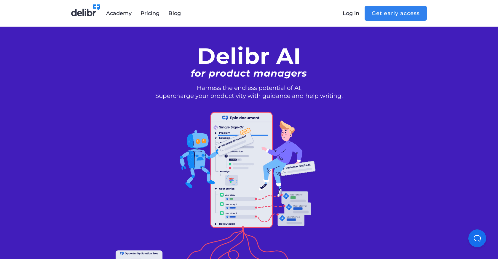 Delibr AI screenshot