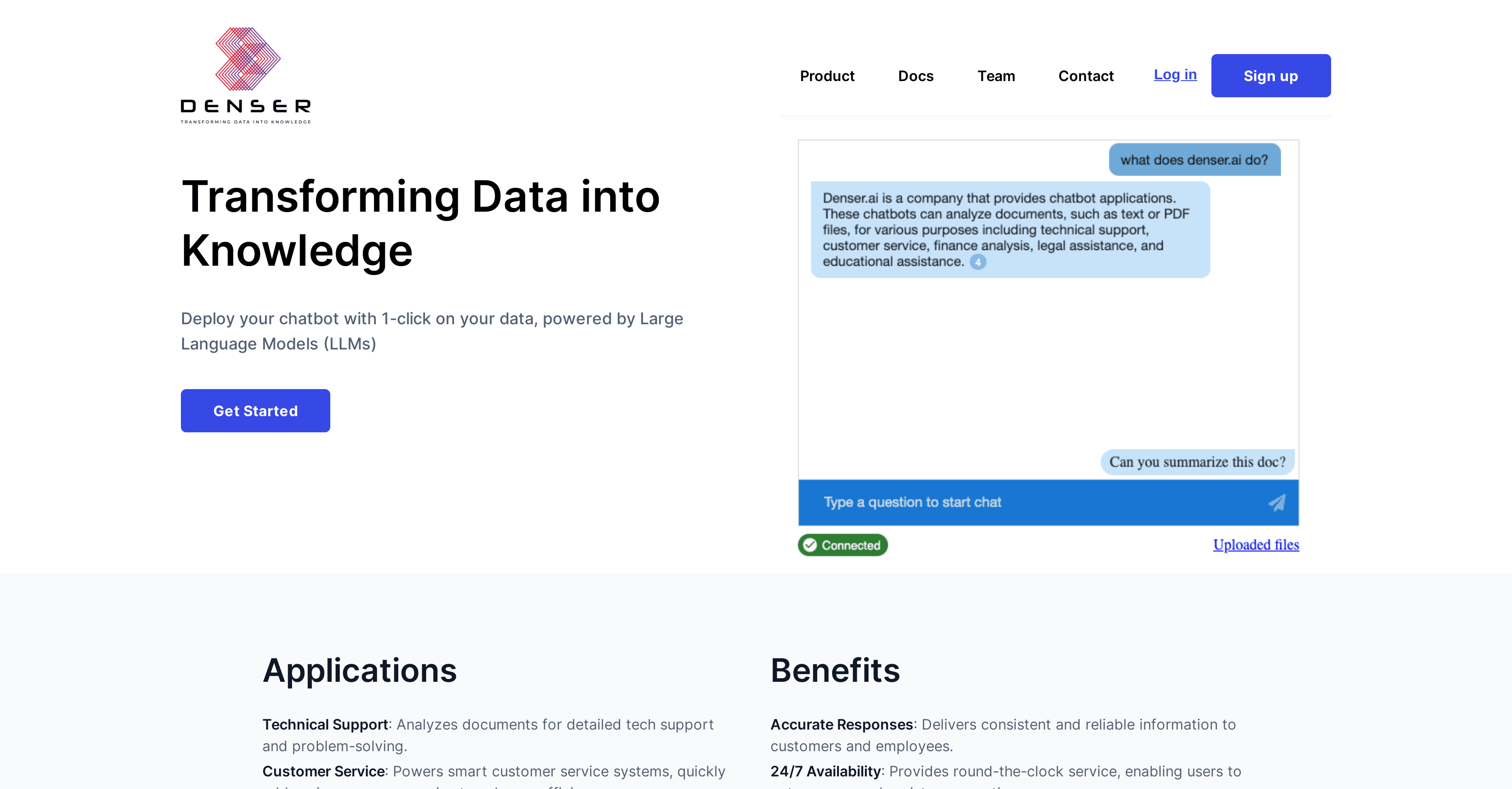 DenserBot screenshot