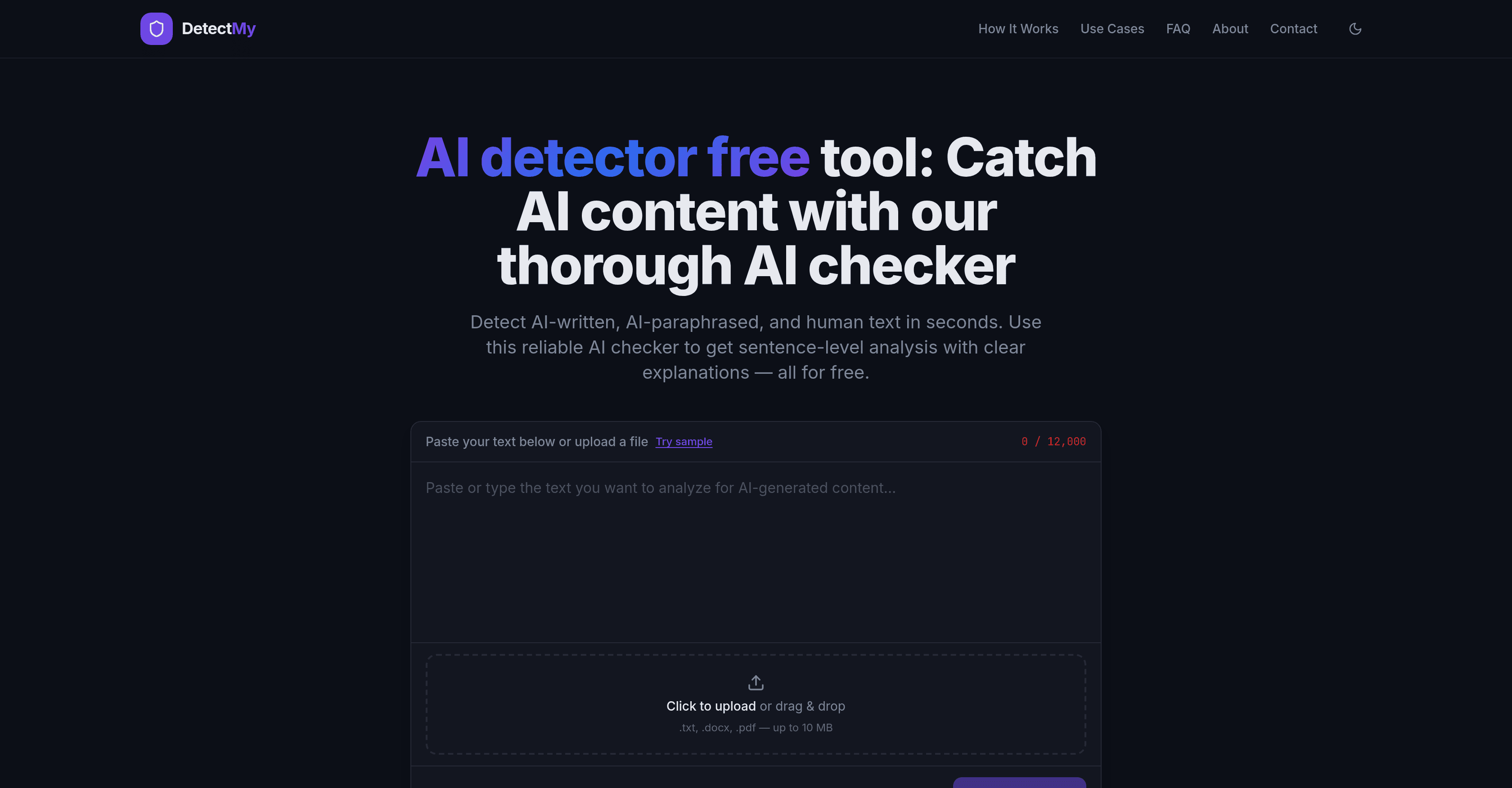 DetectMy.ai screenshot