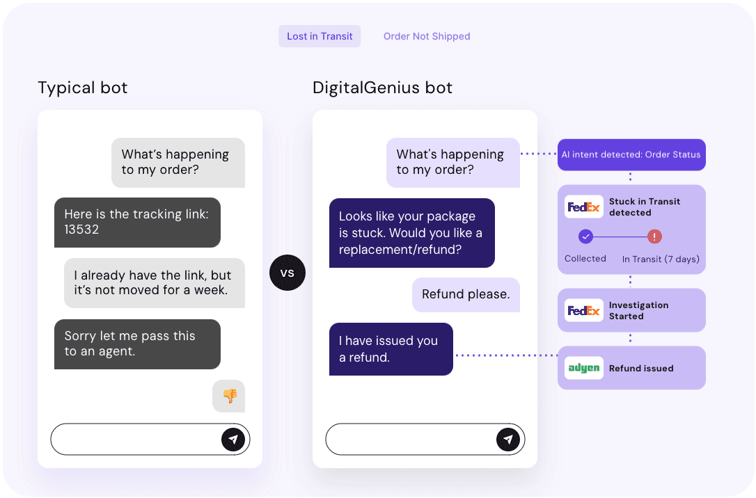 DigitalGenius screenshot