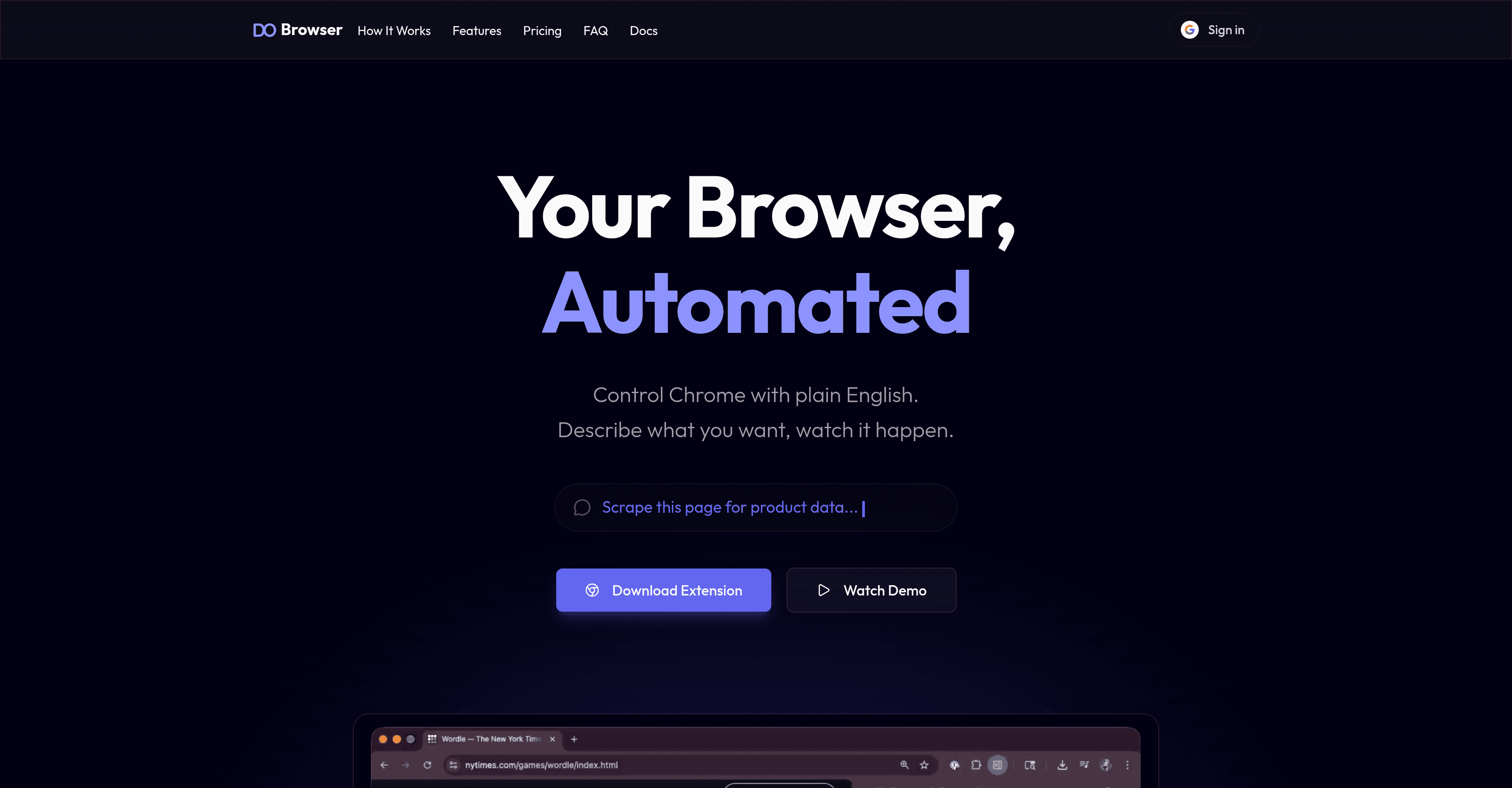 Do Browser screenshot