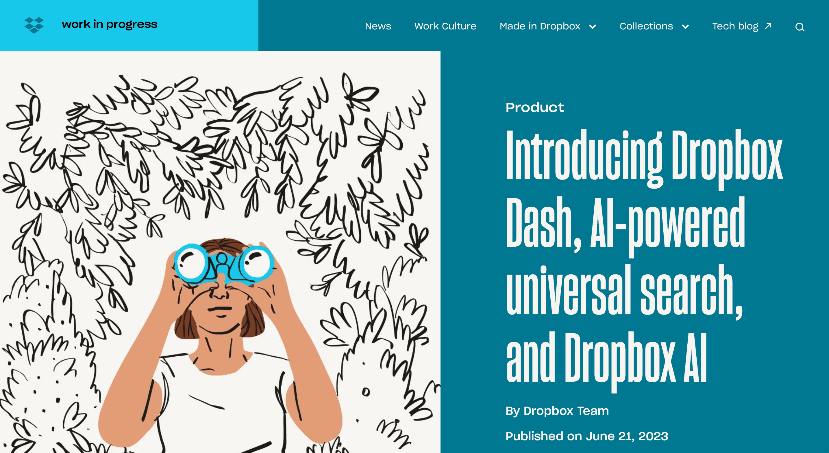 Dropbox AI screenshot