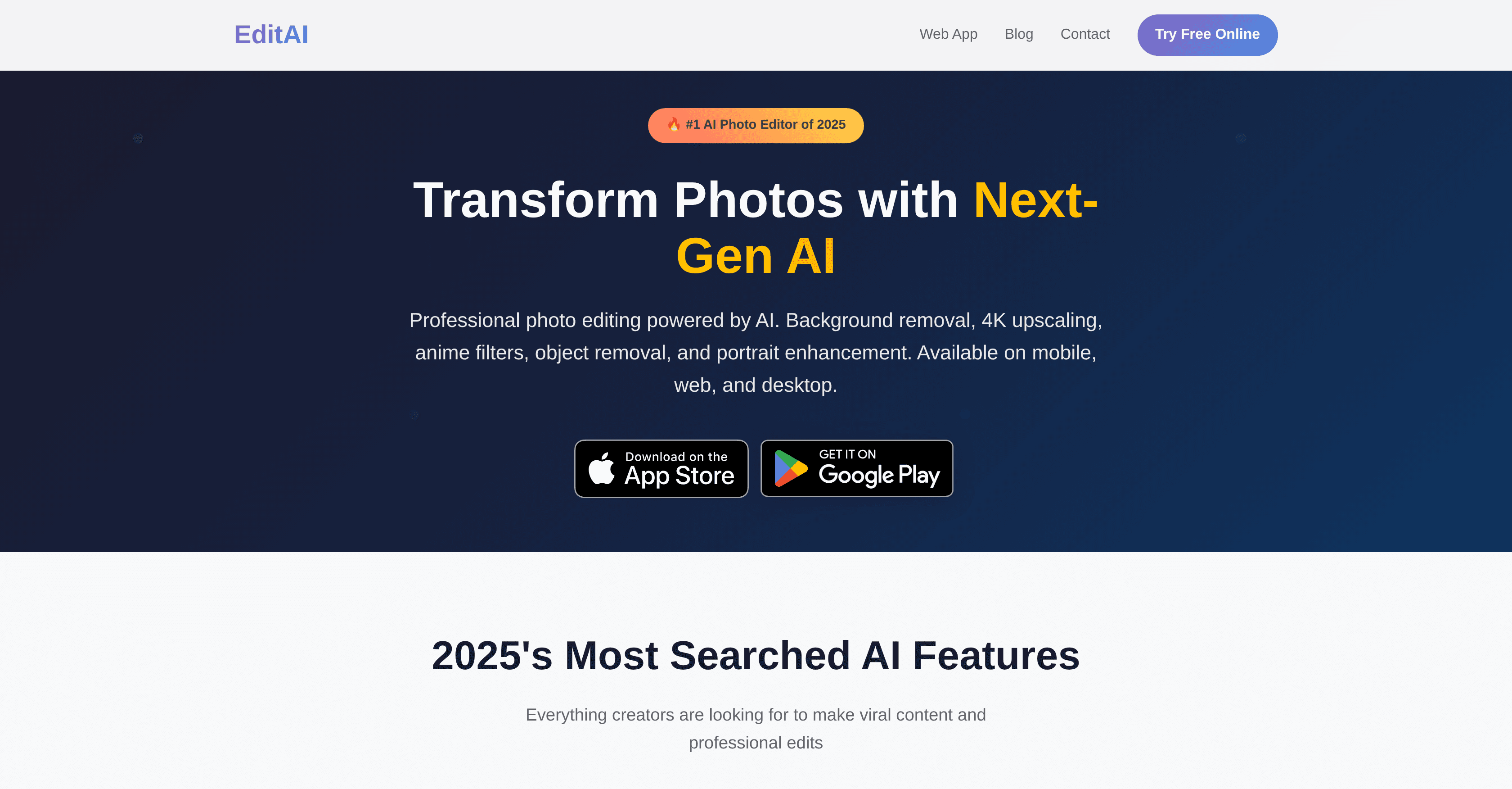 EditAI - AI Photo Editor screenshot