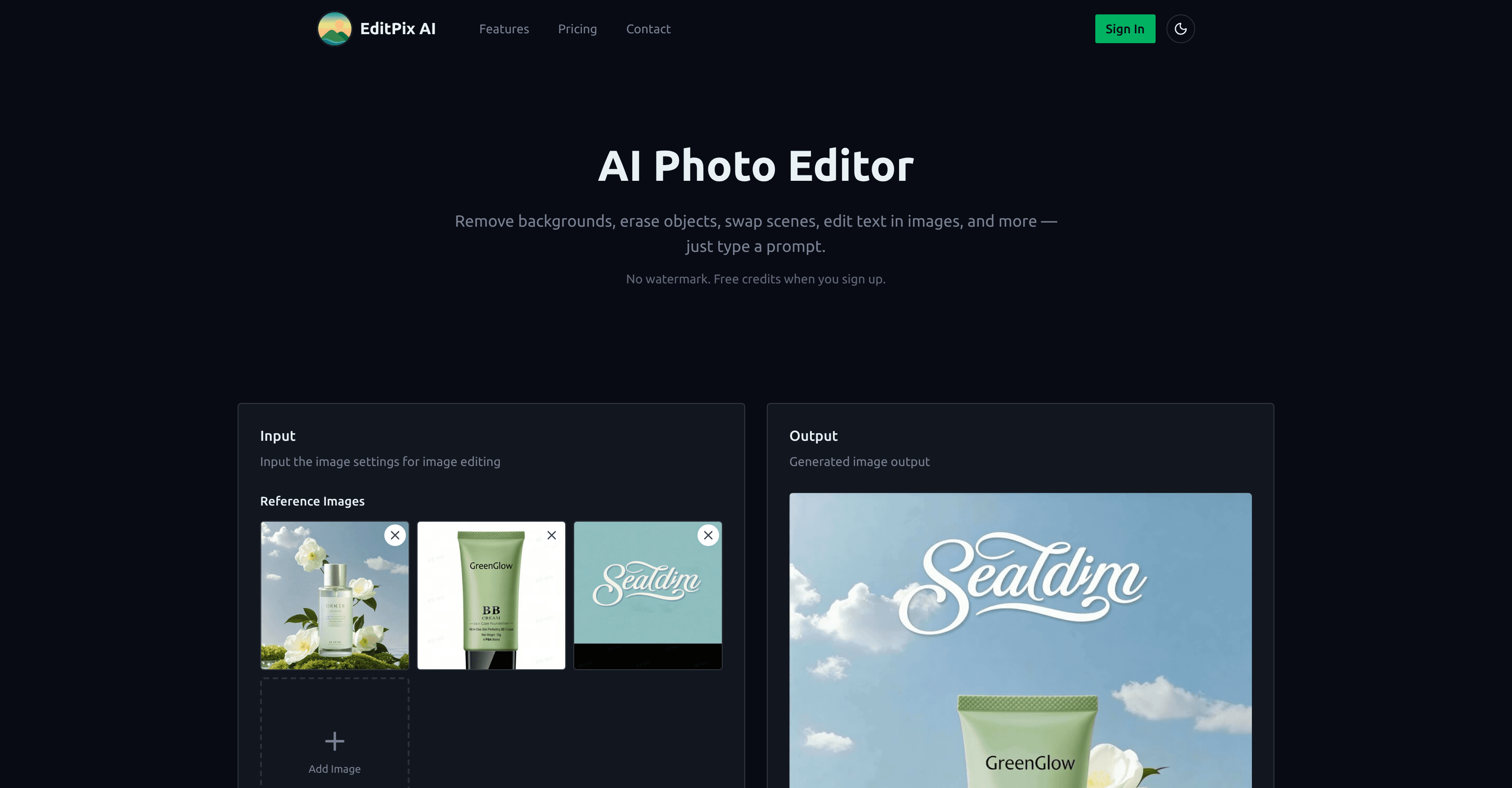 EditPix AI screenshot