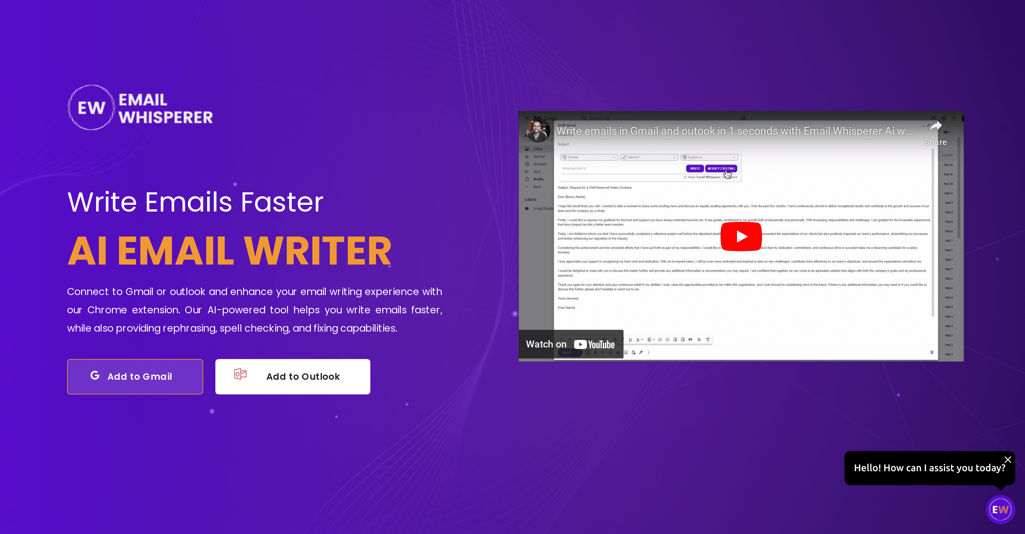Email Whisperer screenshot