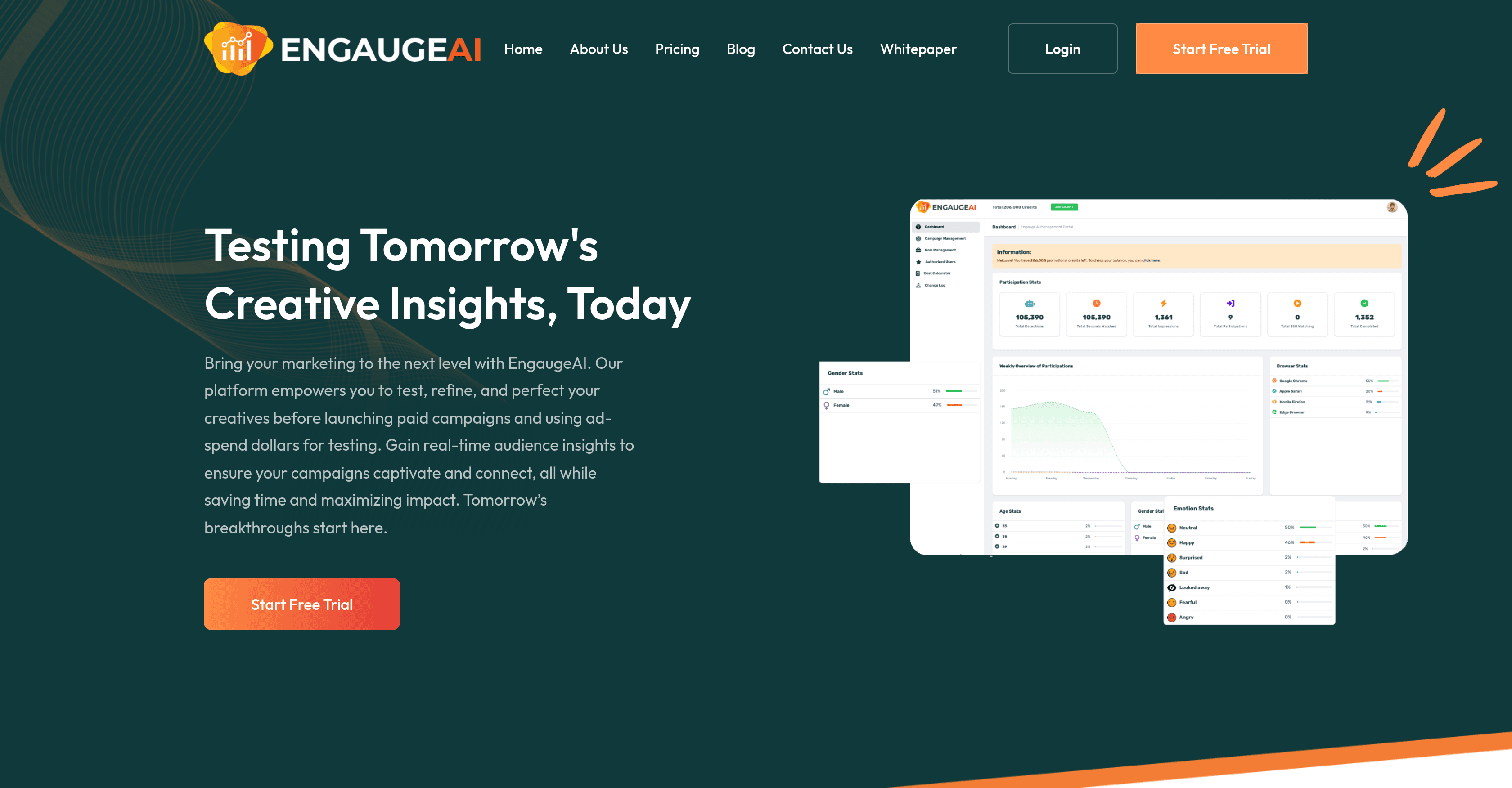 Engauge AI screenshot