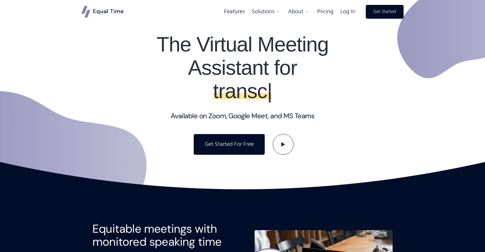 Equal Time screenshot