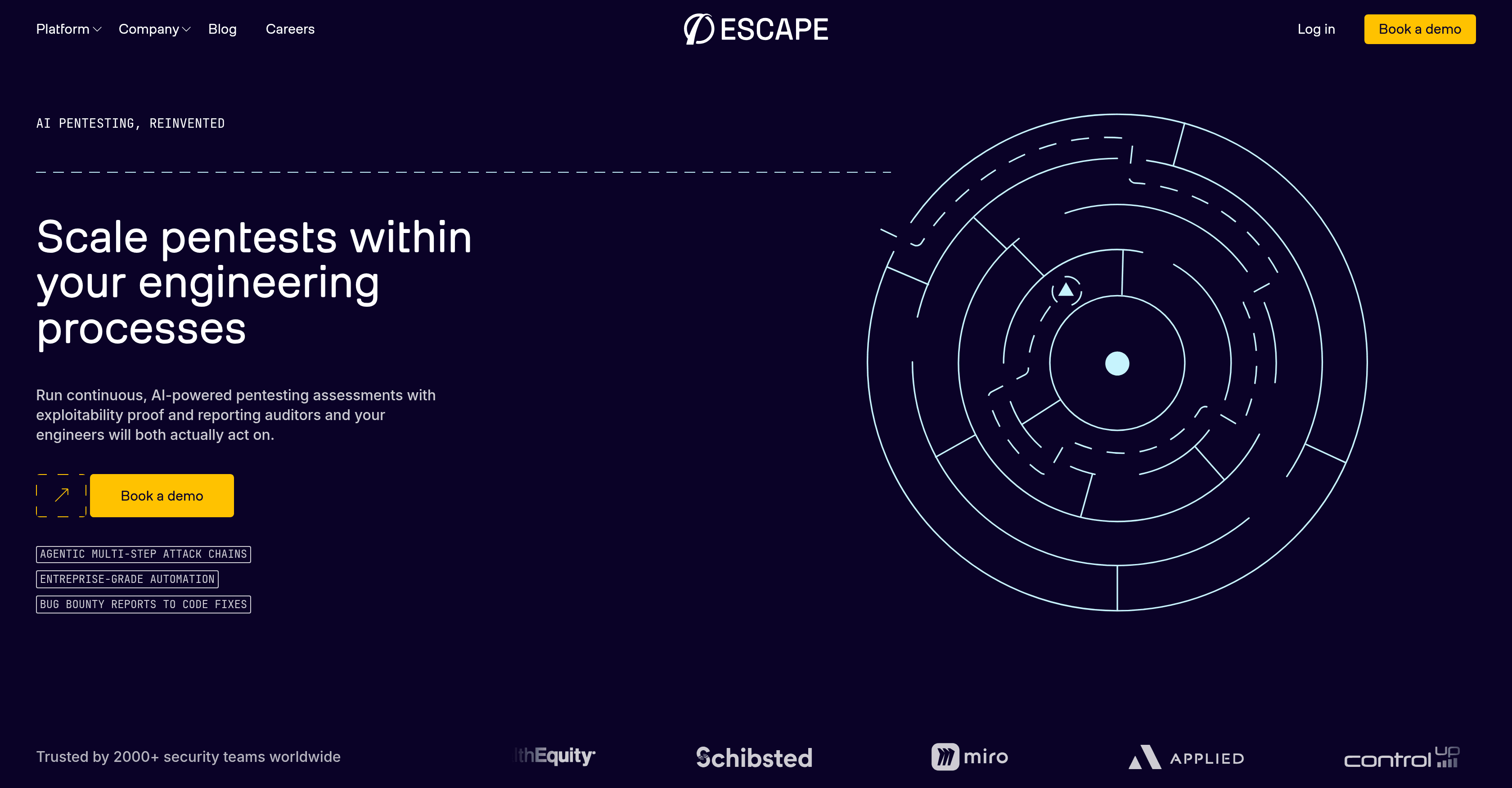 Escape.tech screenshot