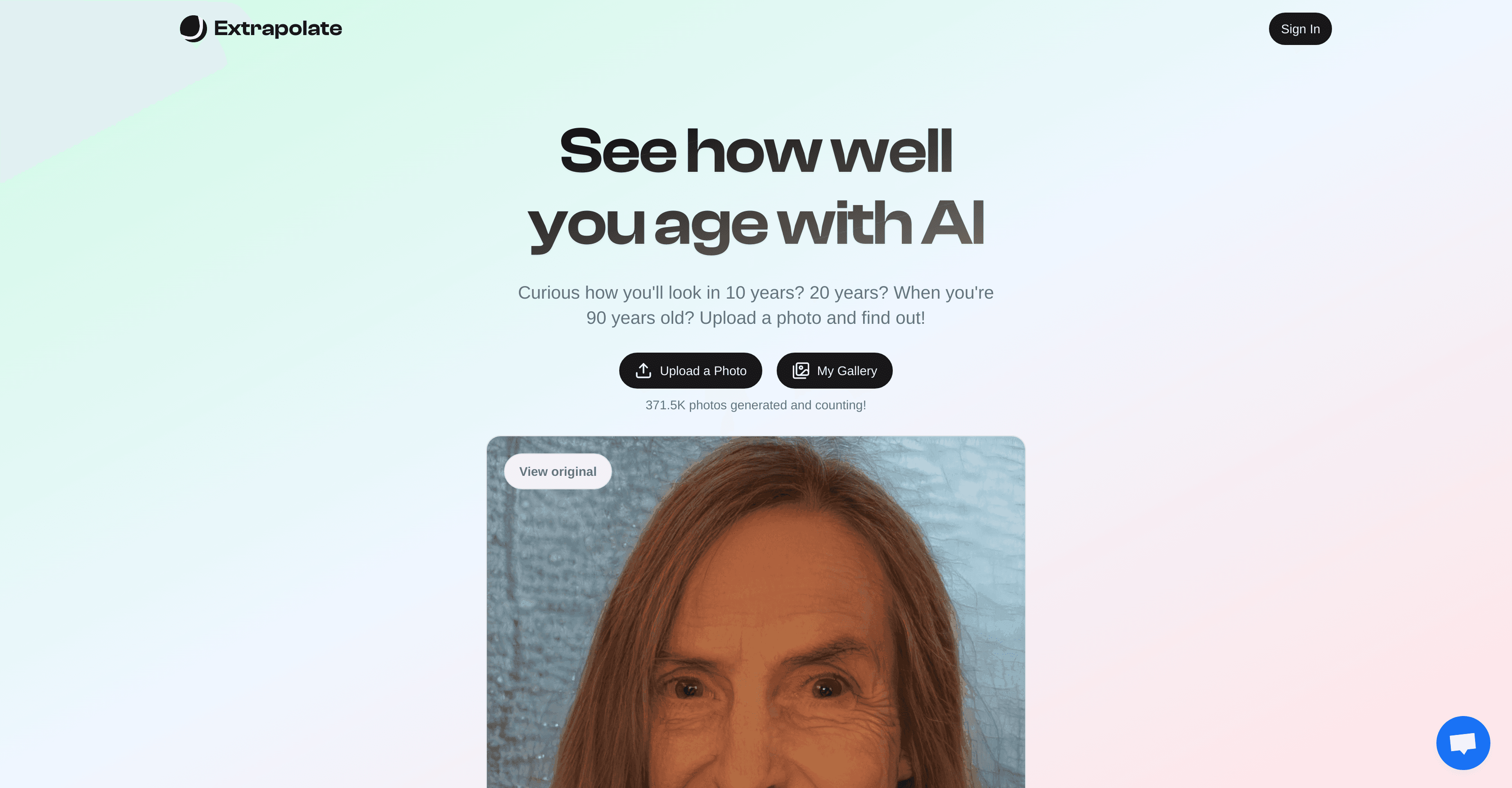 Extrapolate screenshot