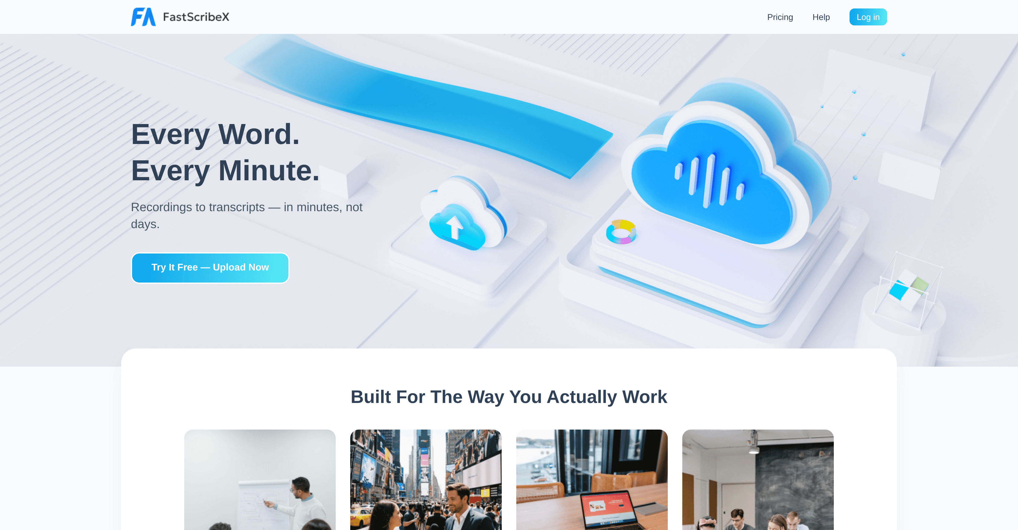 FastScribeX screenshot