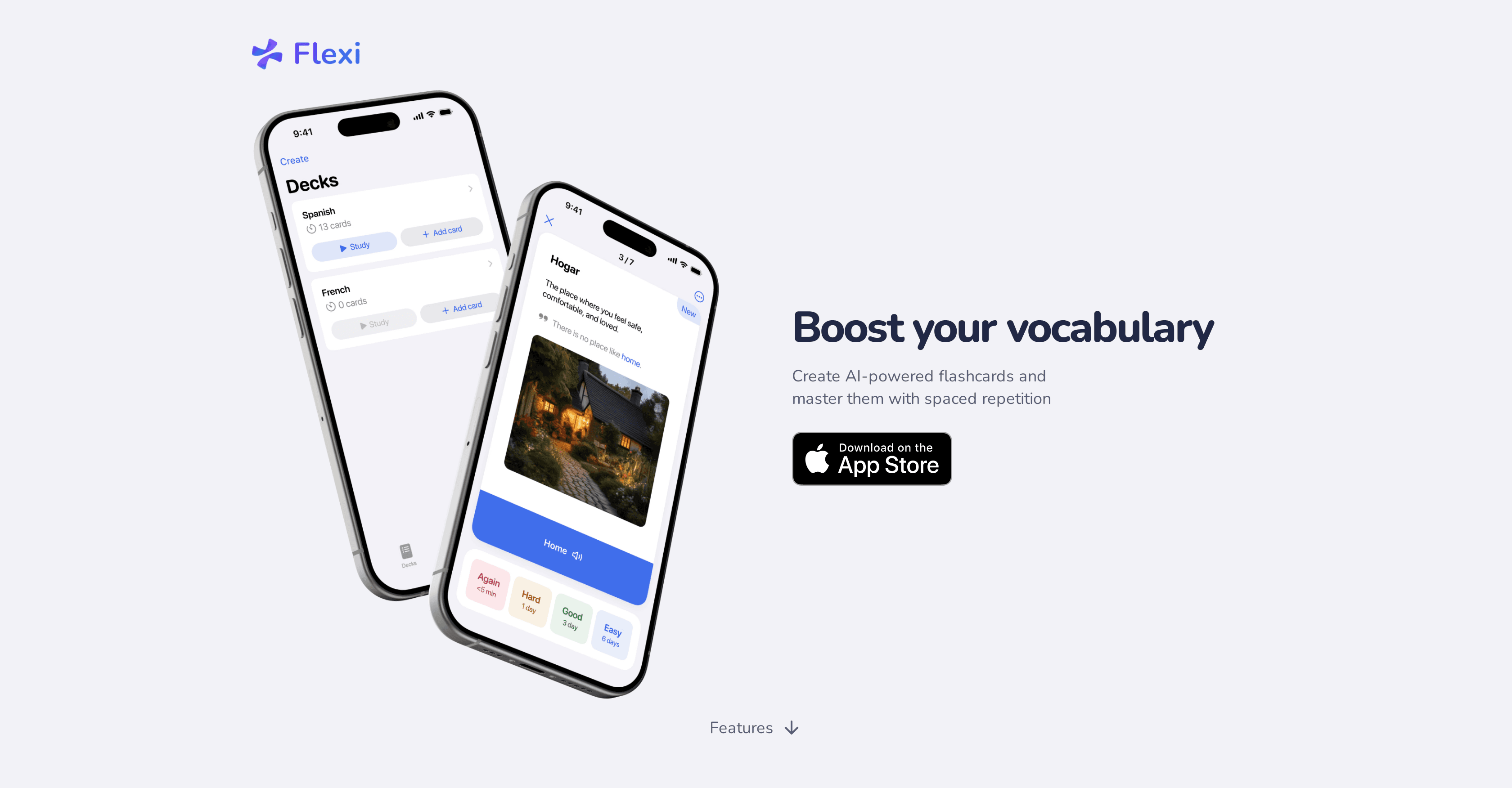 Flexi Cards screenshot