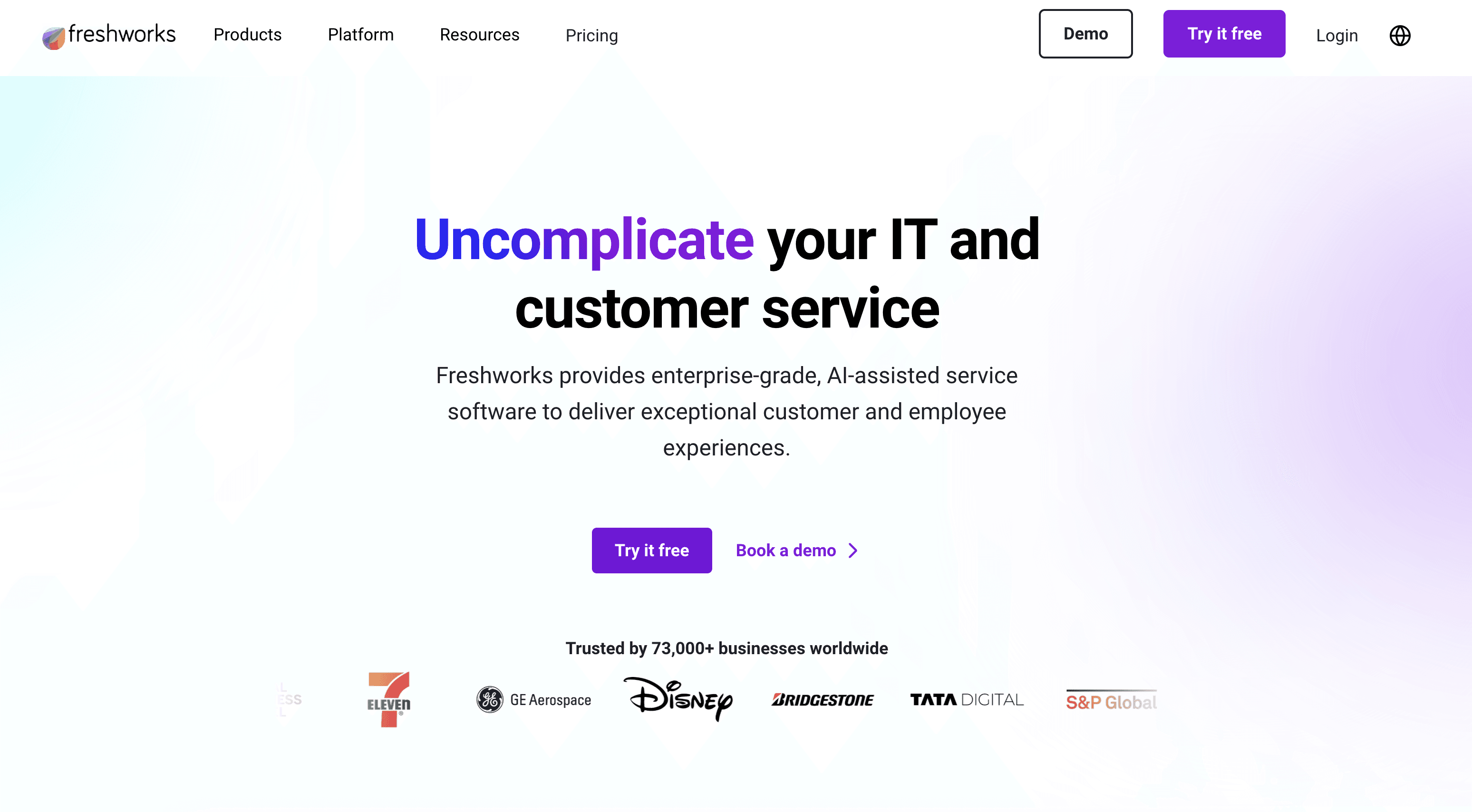 Freshworks screenshot