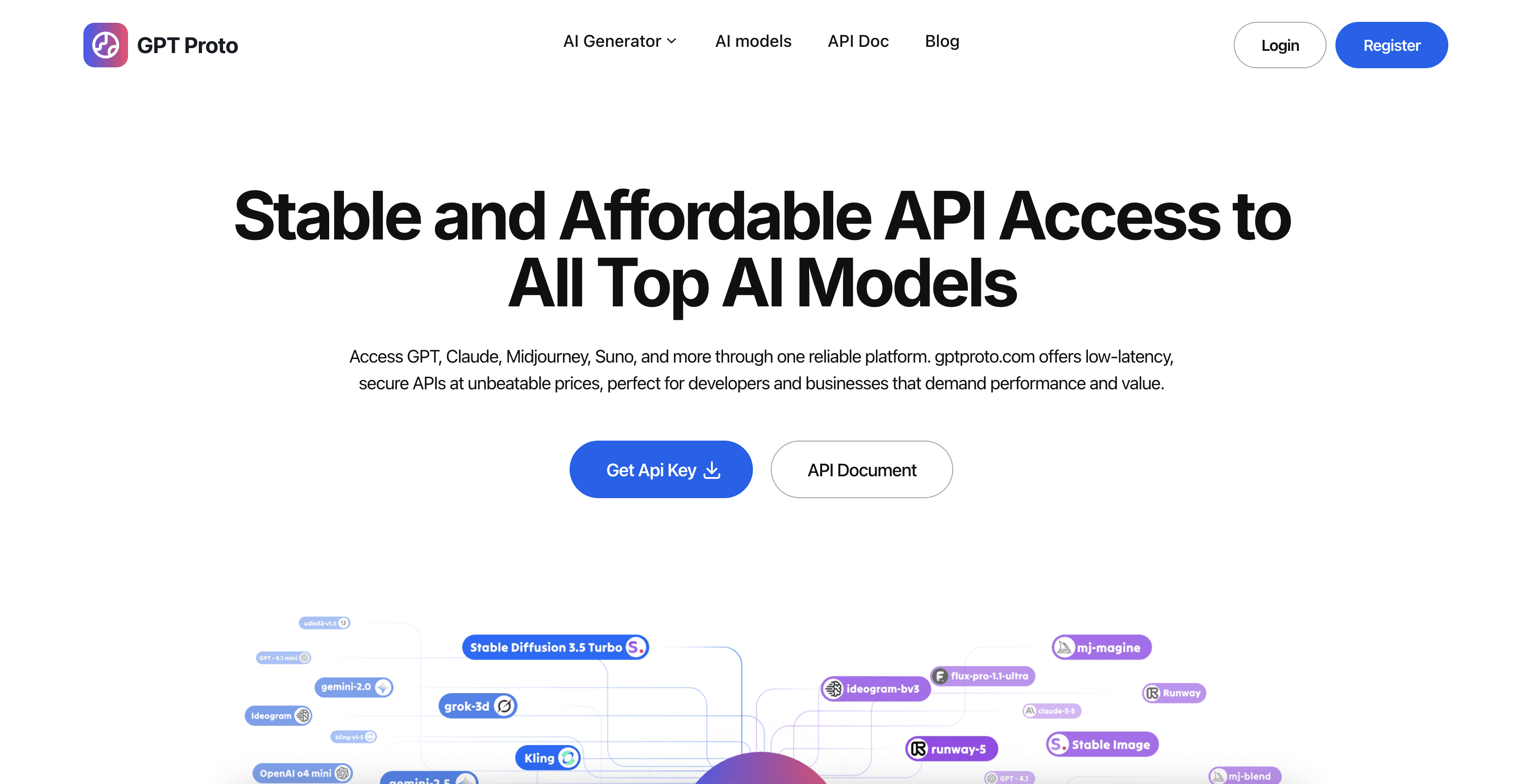 GPT Proto screenshot