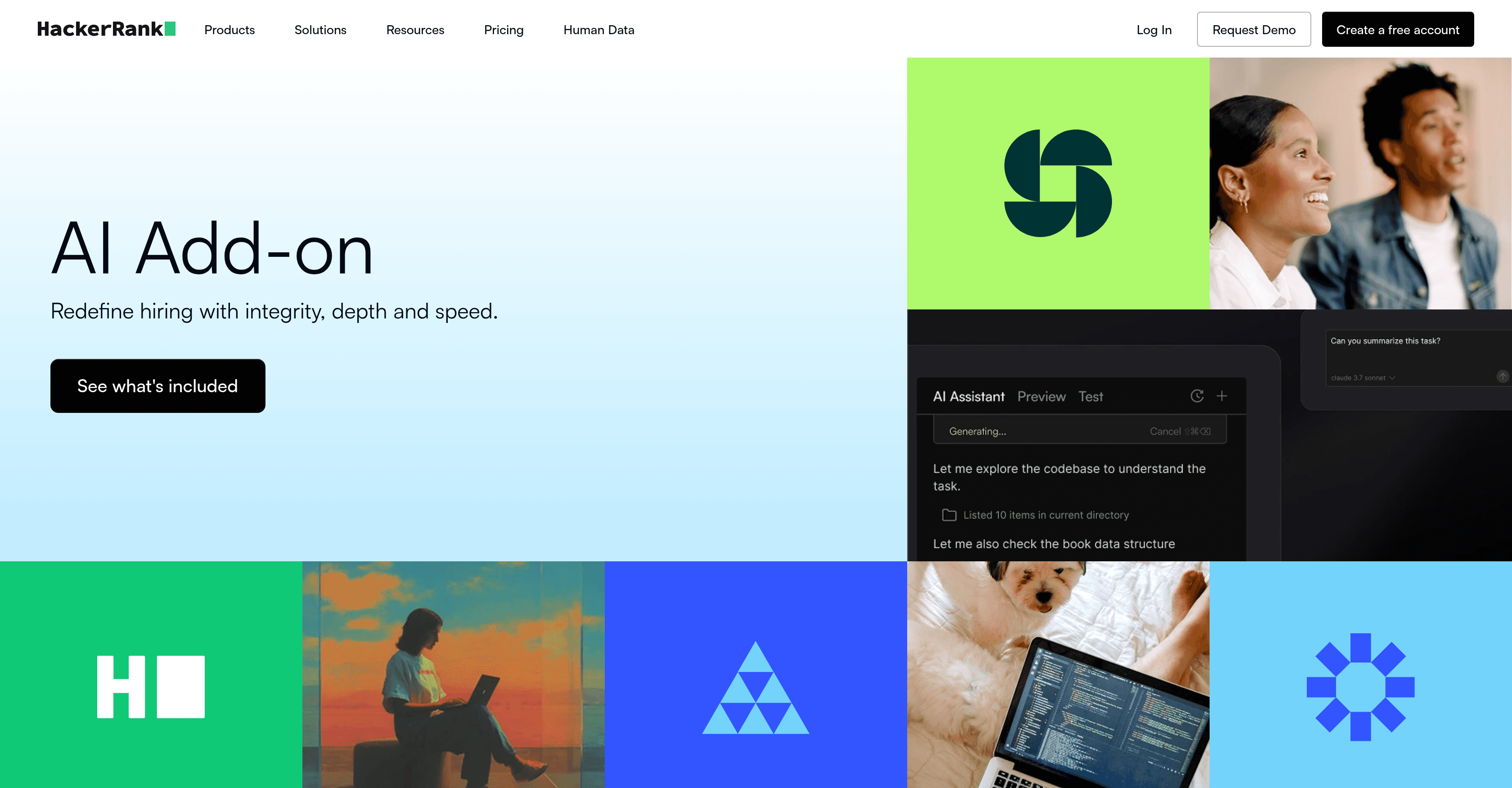 HackerRank AI screenshot