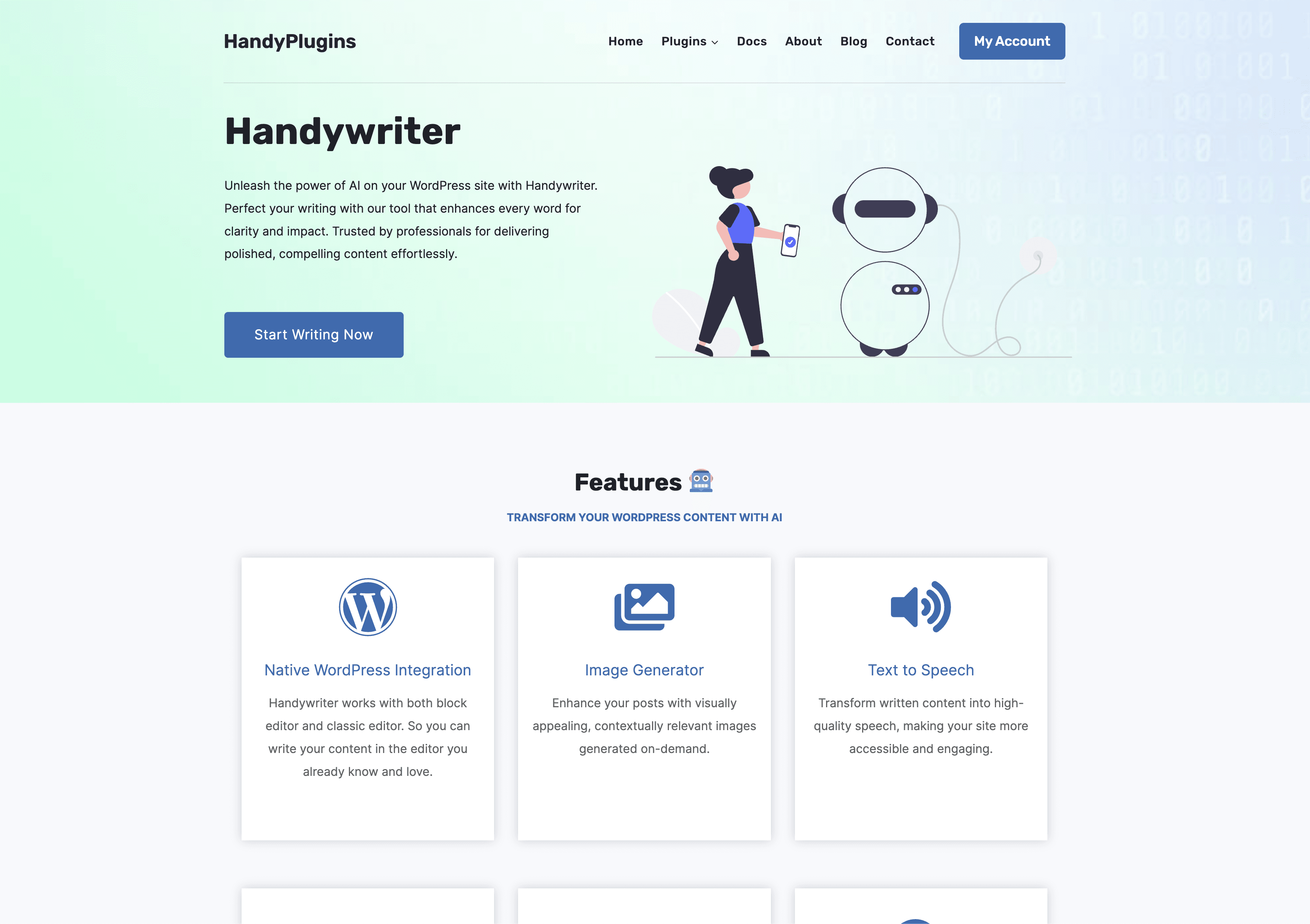Handywriter screenshot