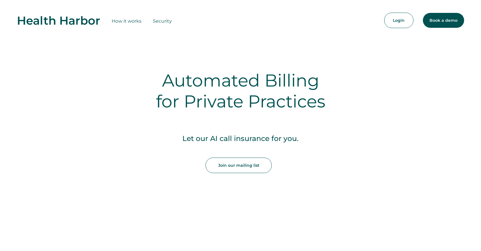 Health Harbor screenshot