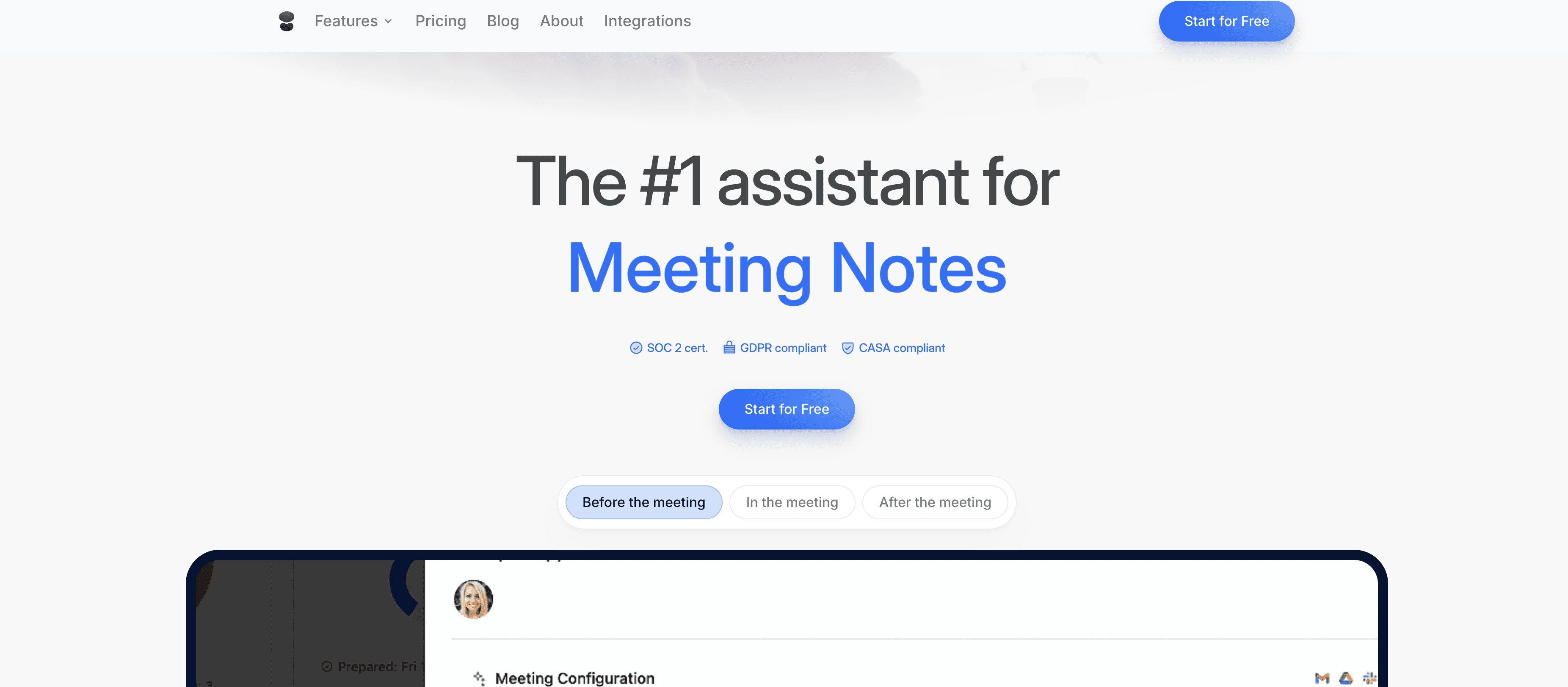 Himala AI Meeting Assistant screenshot