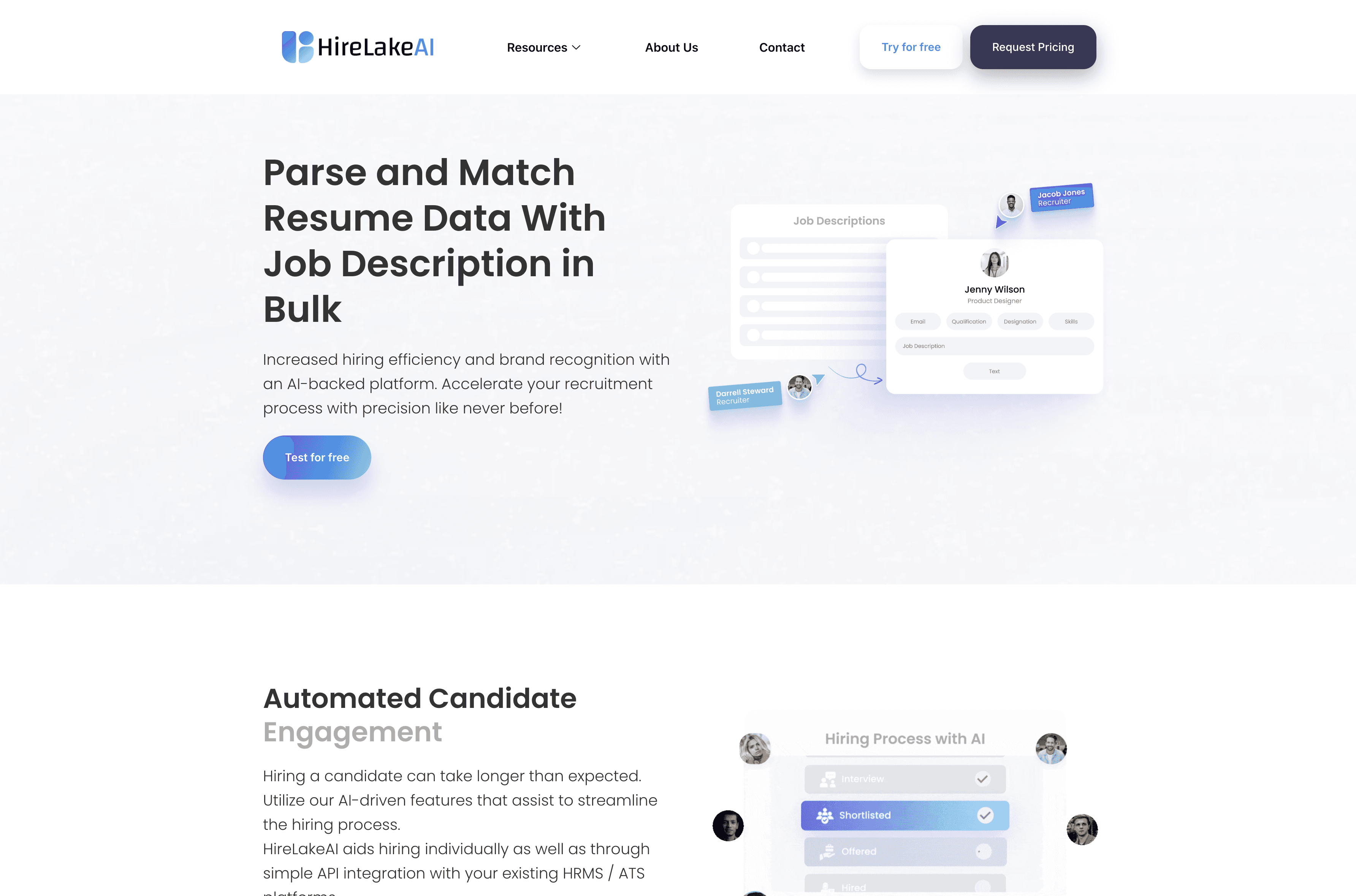 HireLakeAI screenshot
