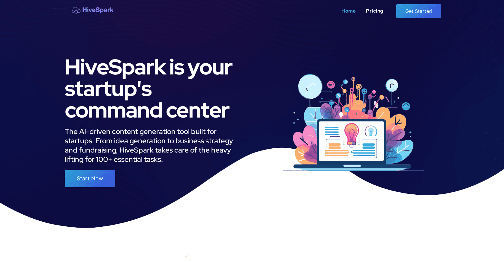 HiveSpark screenshot