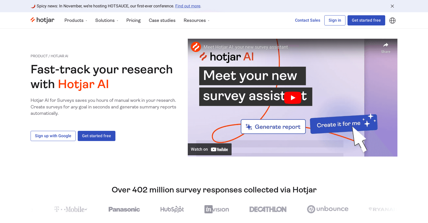 Hotjar screenshot