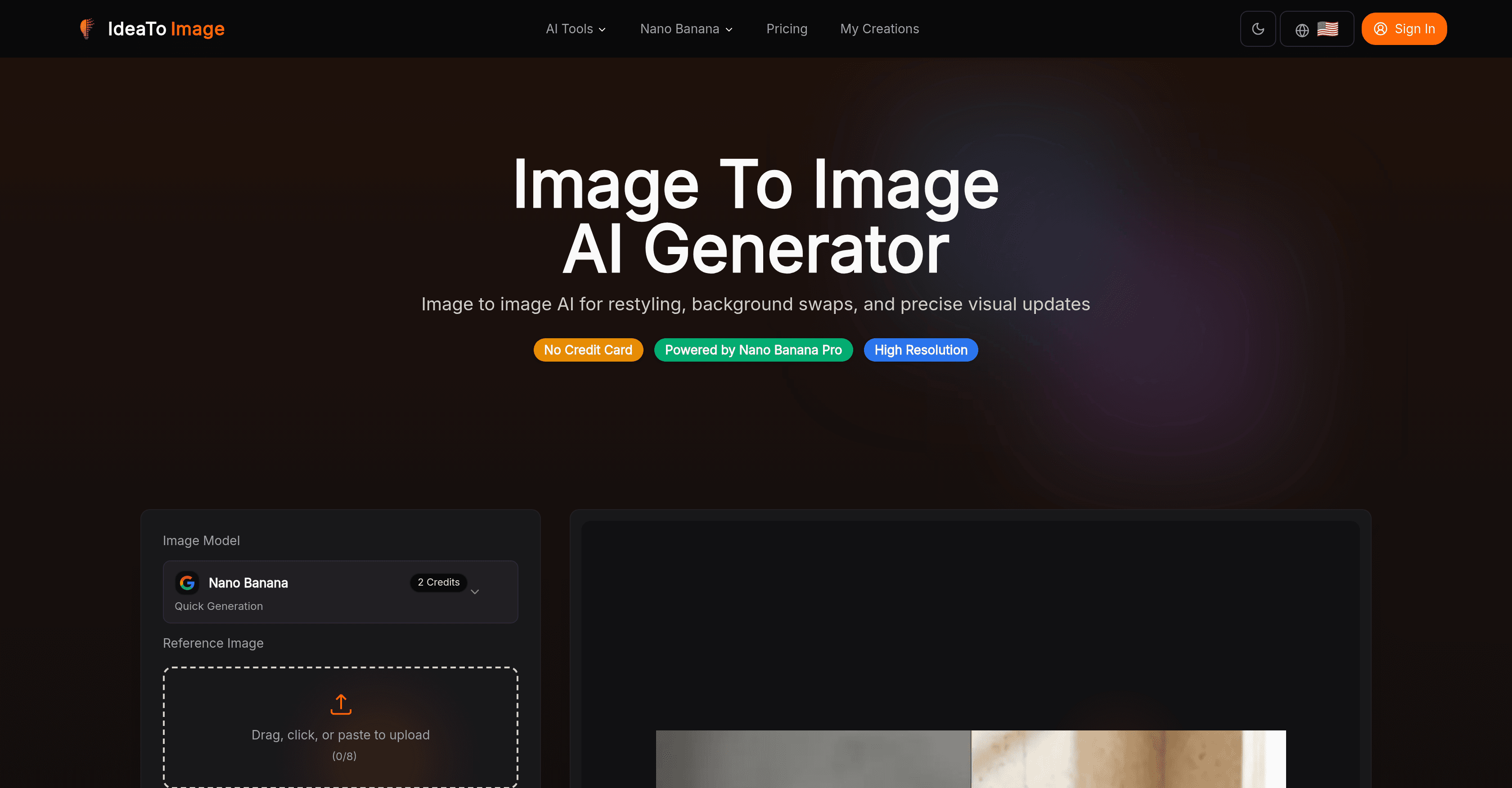 IdeaToImg screenshot