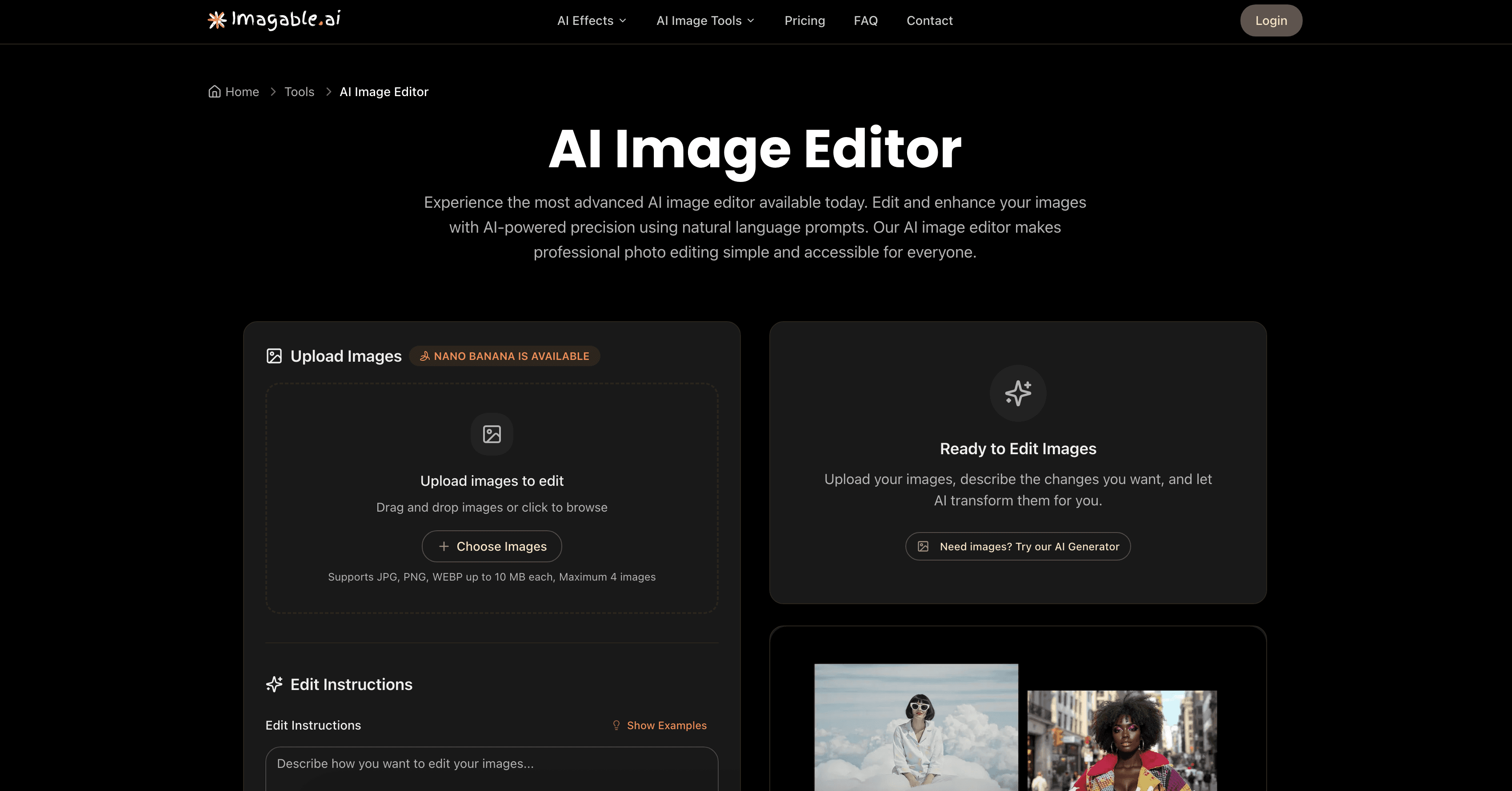 Imagable | AI Image Editor screenshot