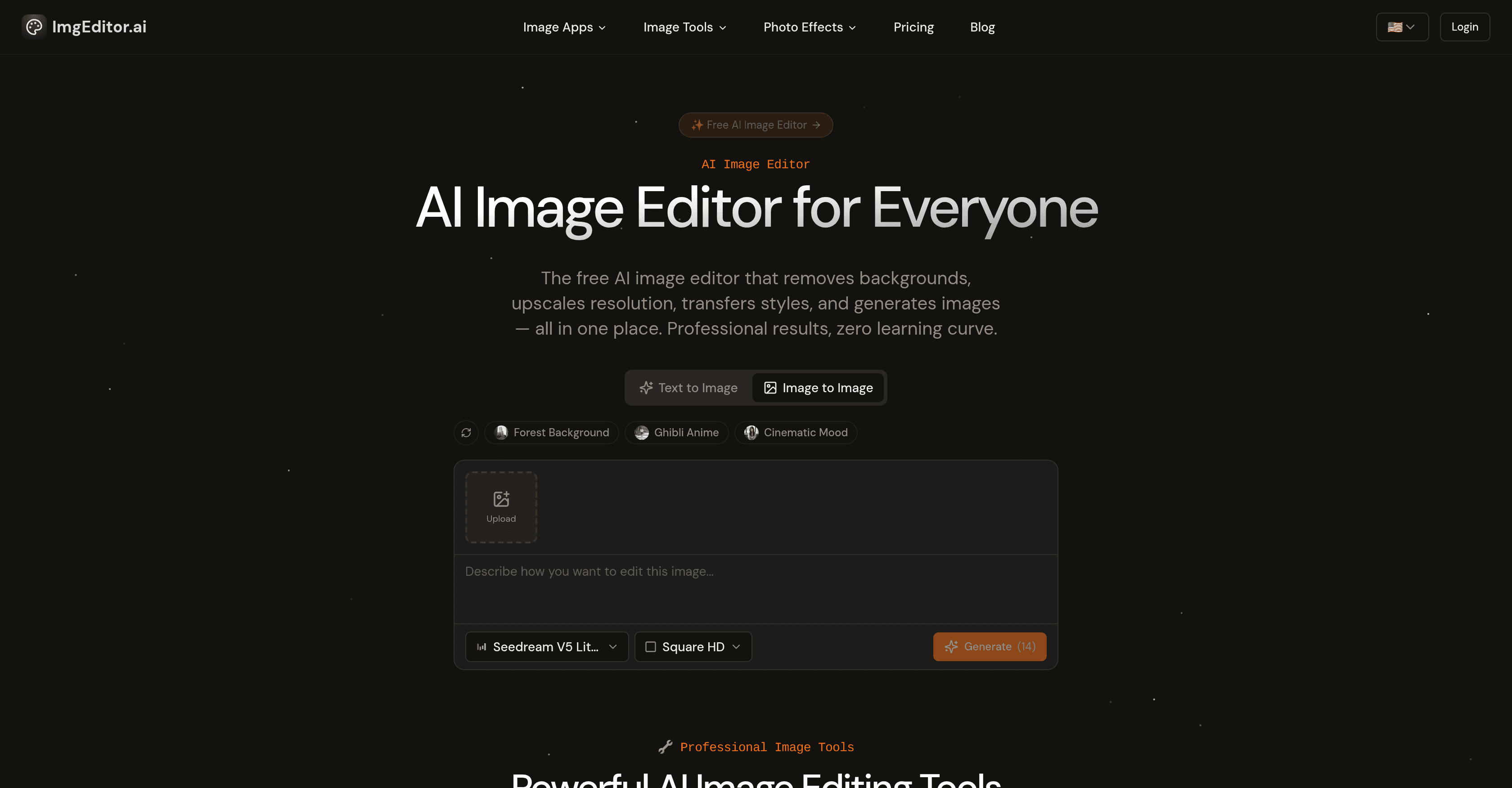 ImgEditor AI screenshot