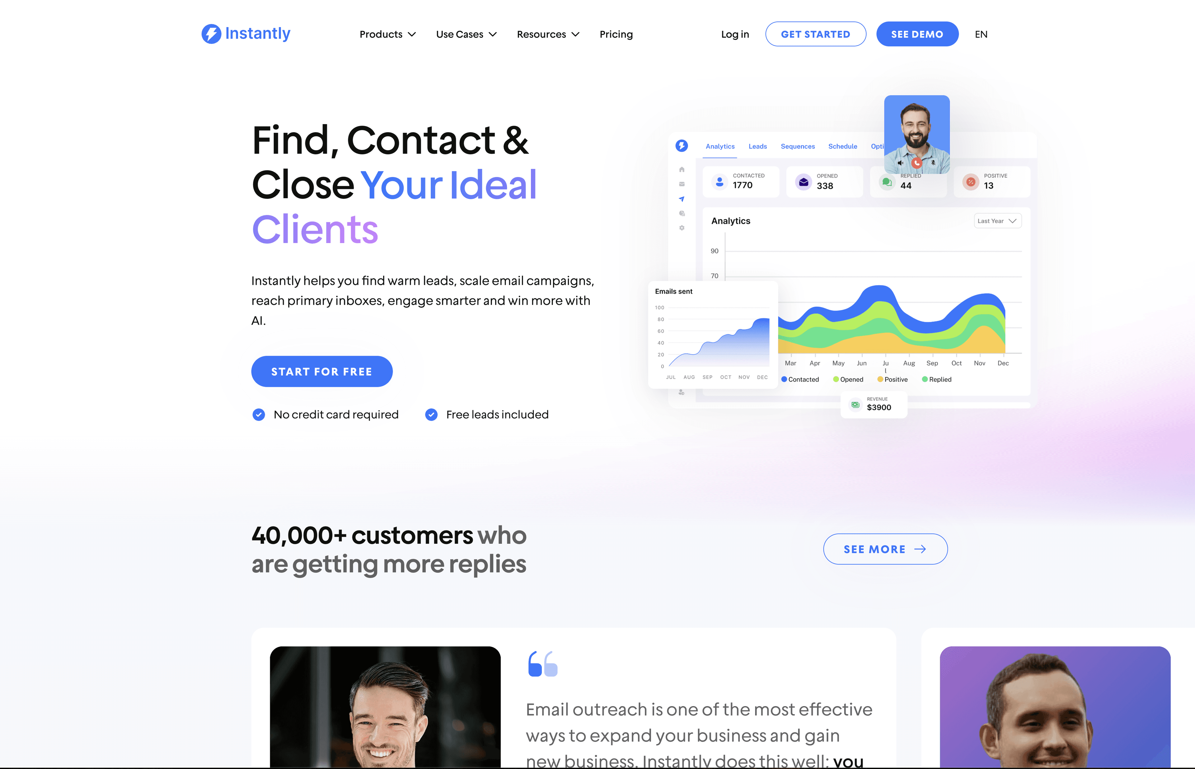 Instantly screenshot