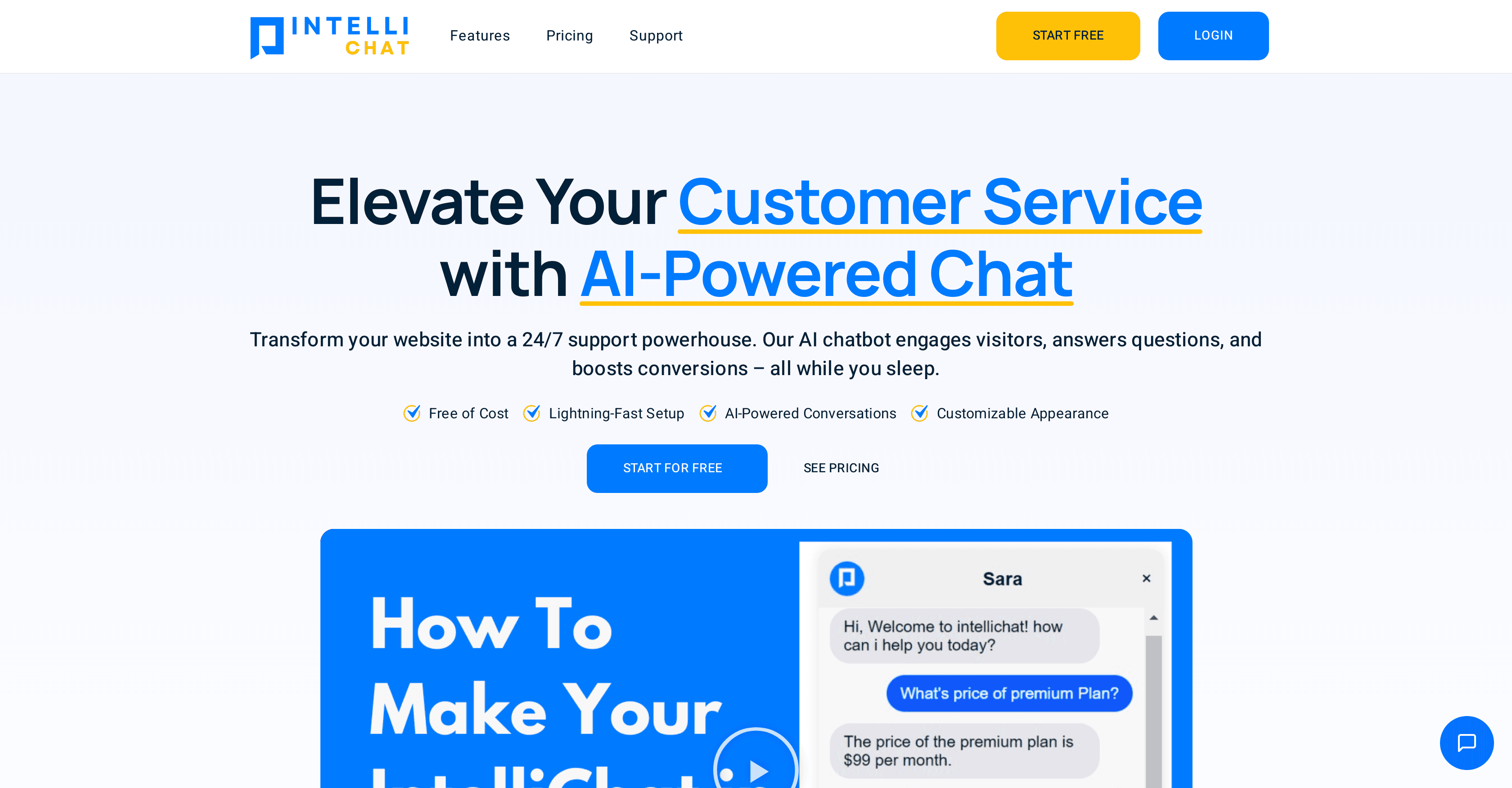 IntelliChat screenshot