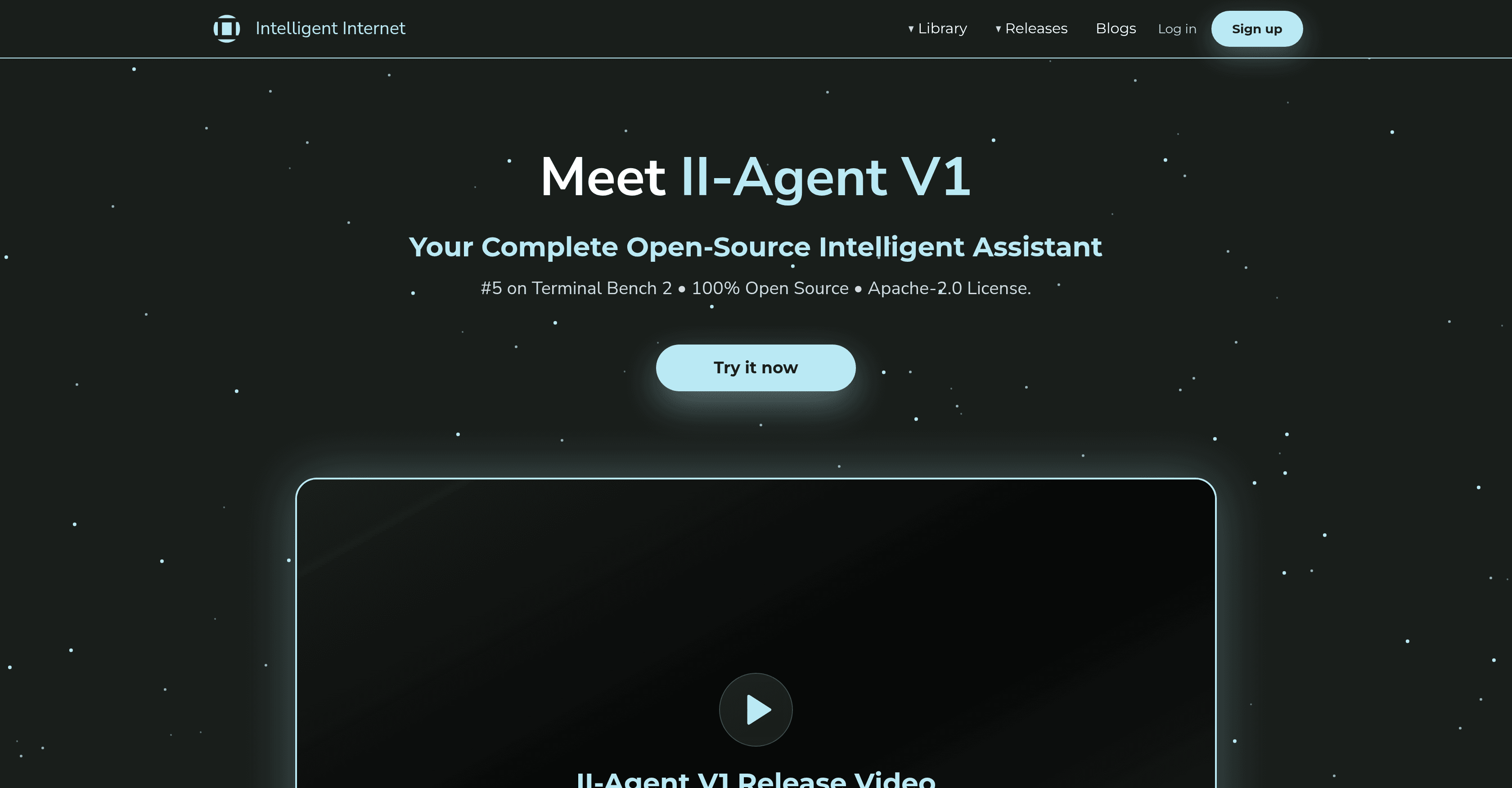 Intelligent Internet Agent screenshot