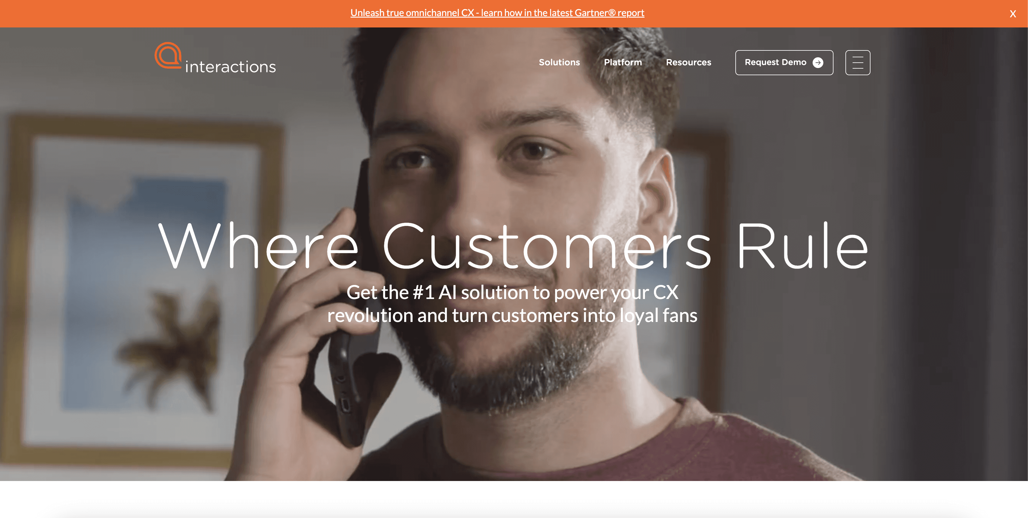 Interactions screenshot