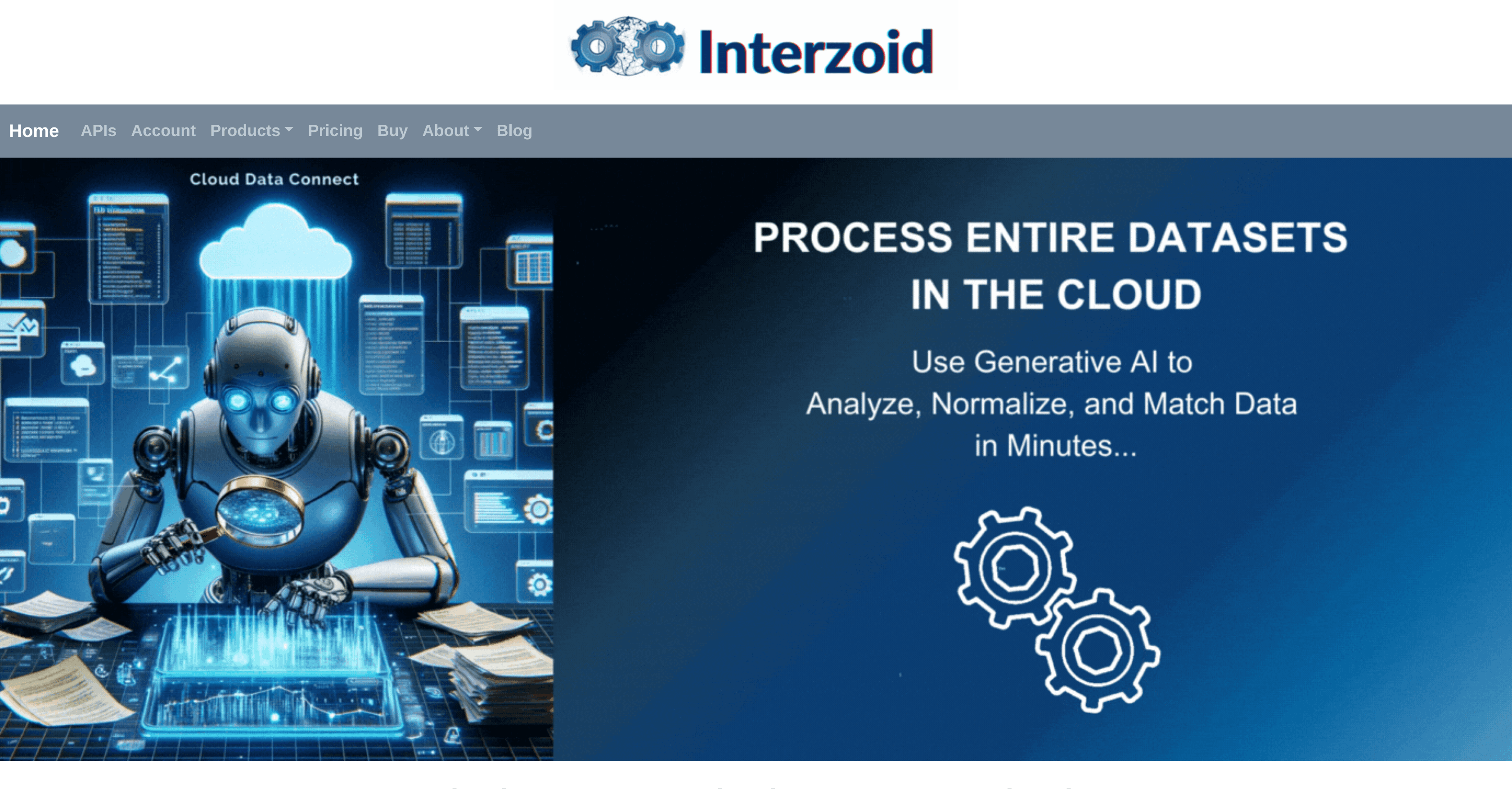 Interzoid screenshot