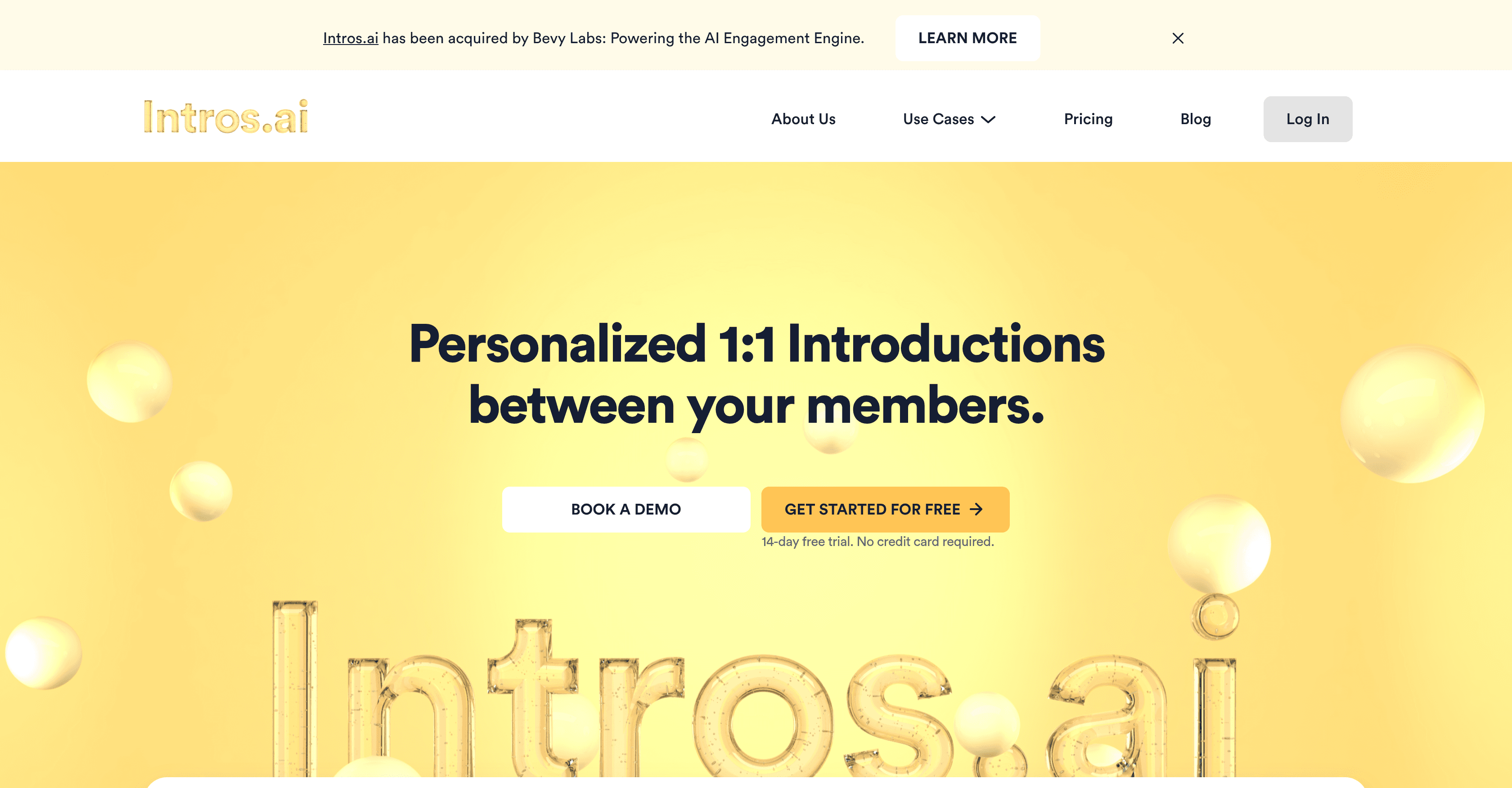 Intros.ai screenshot