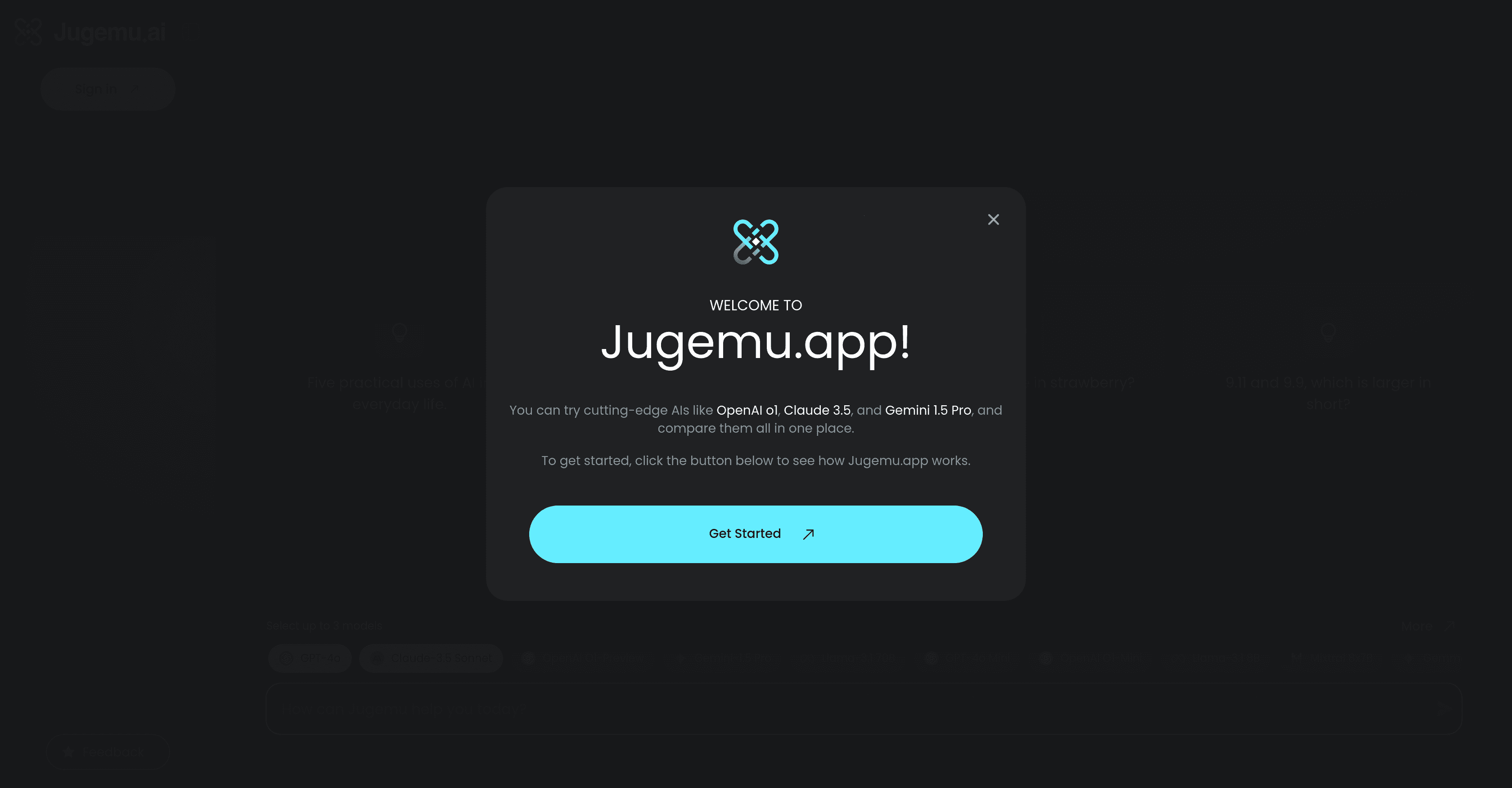 Jugemu.app screenshot