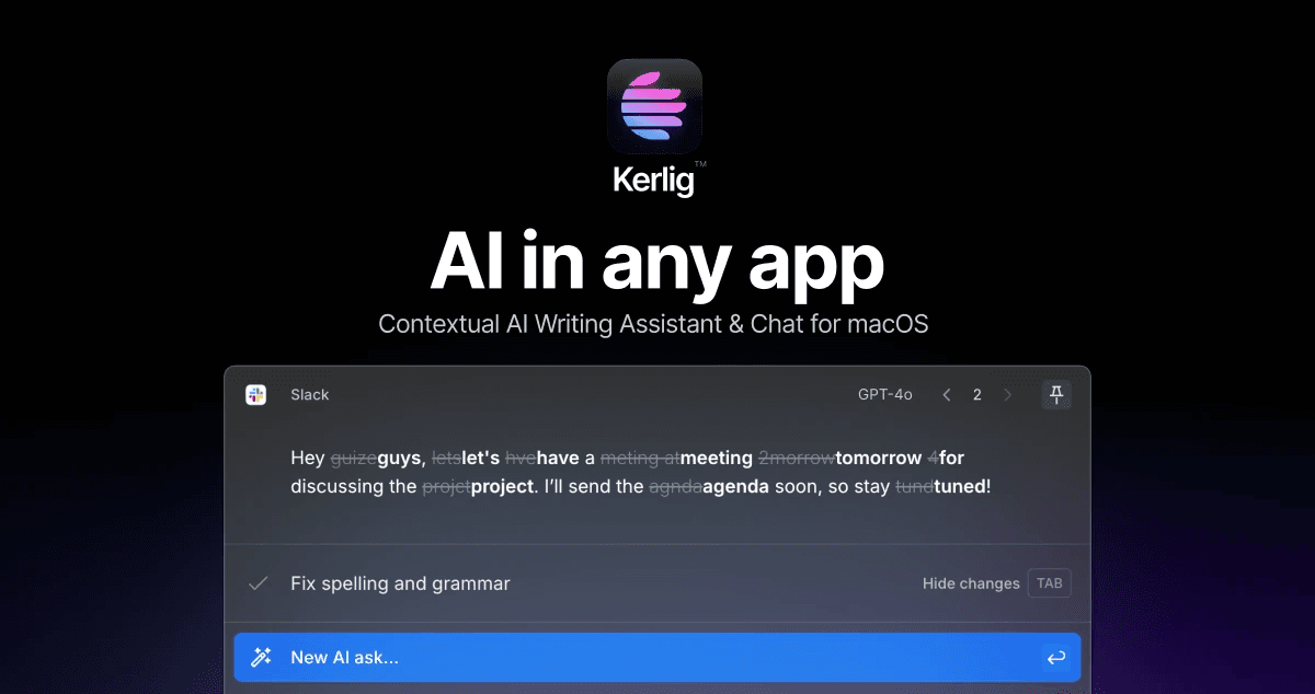 Kerlig screenshot