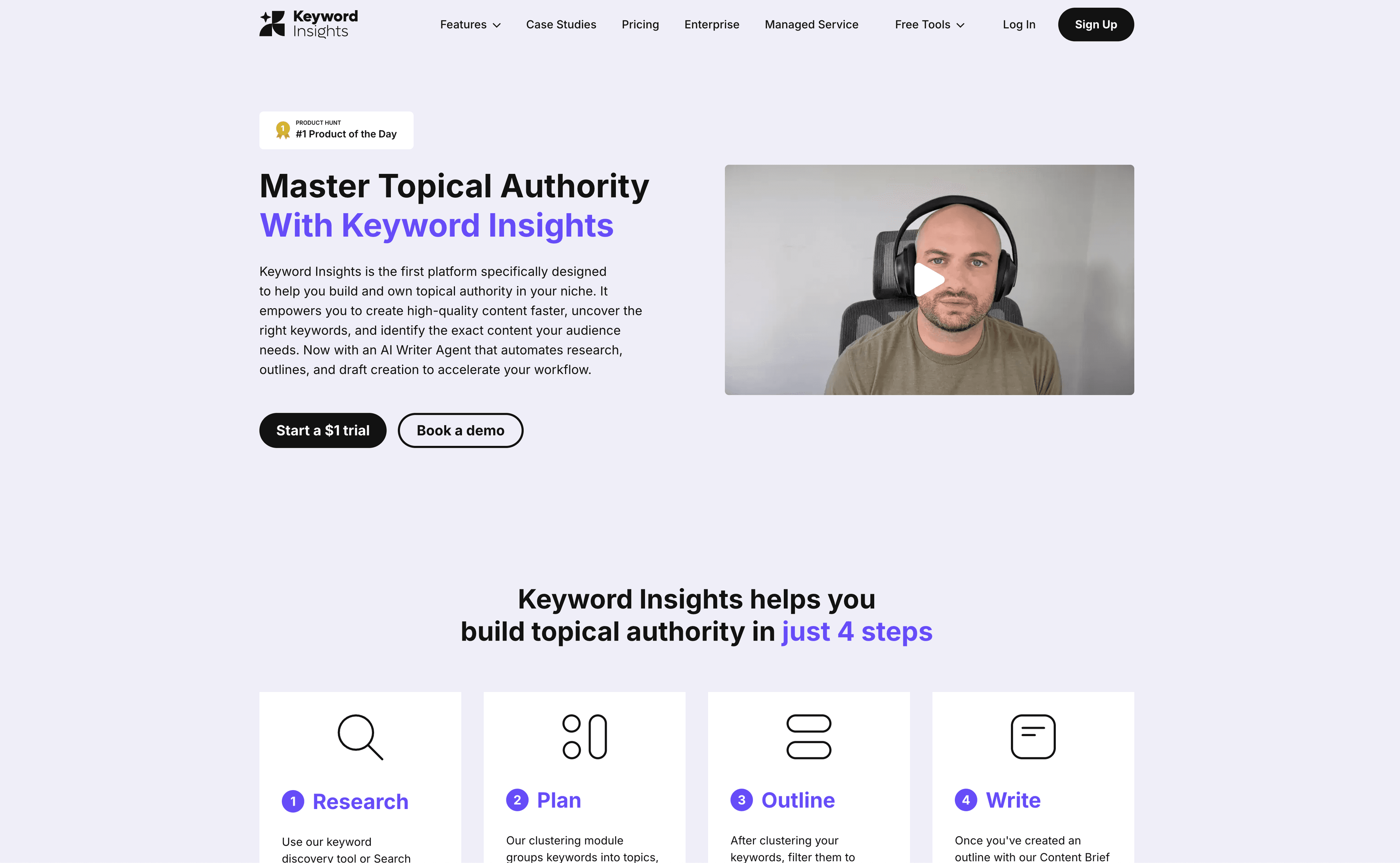 Keyword Insights screenshot