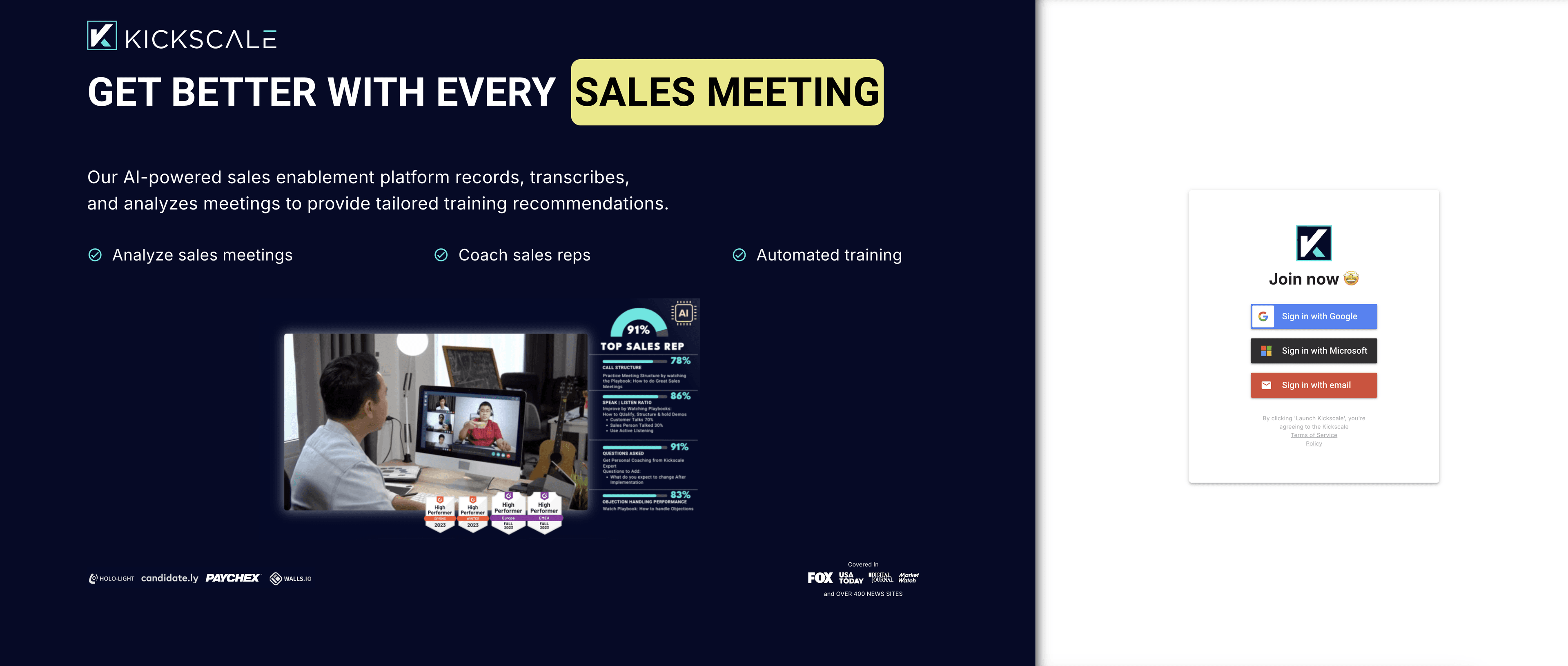 Kickscale screenshot