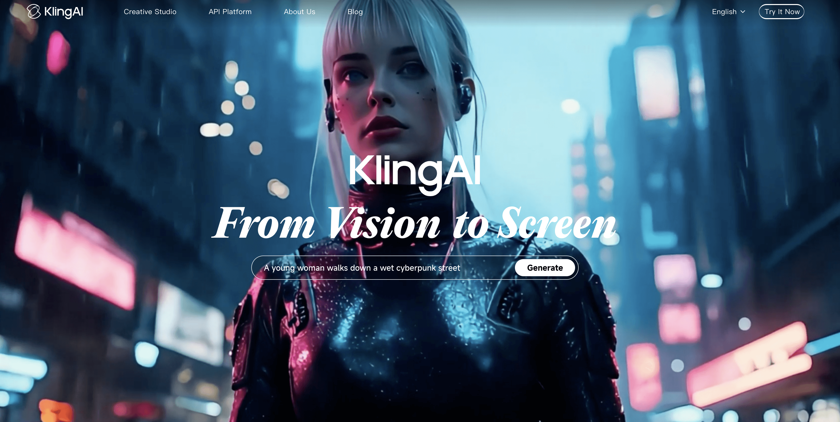 Kling screenshot