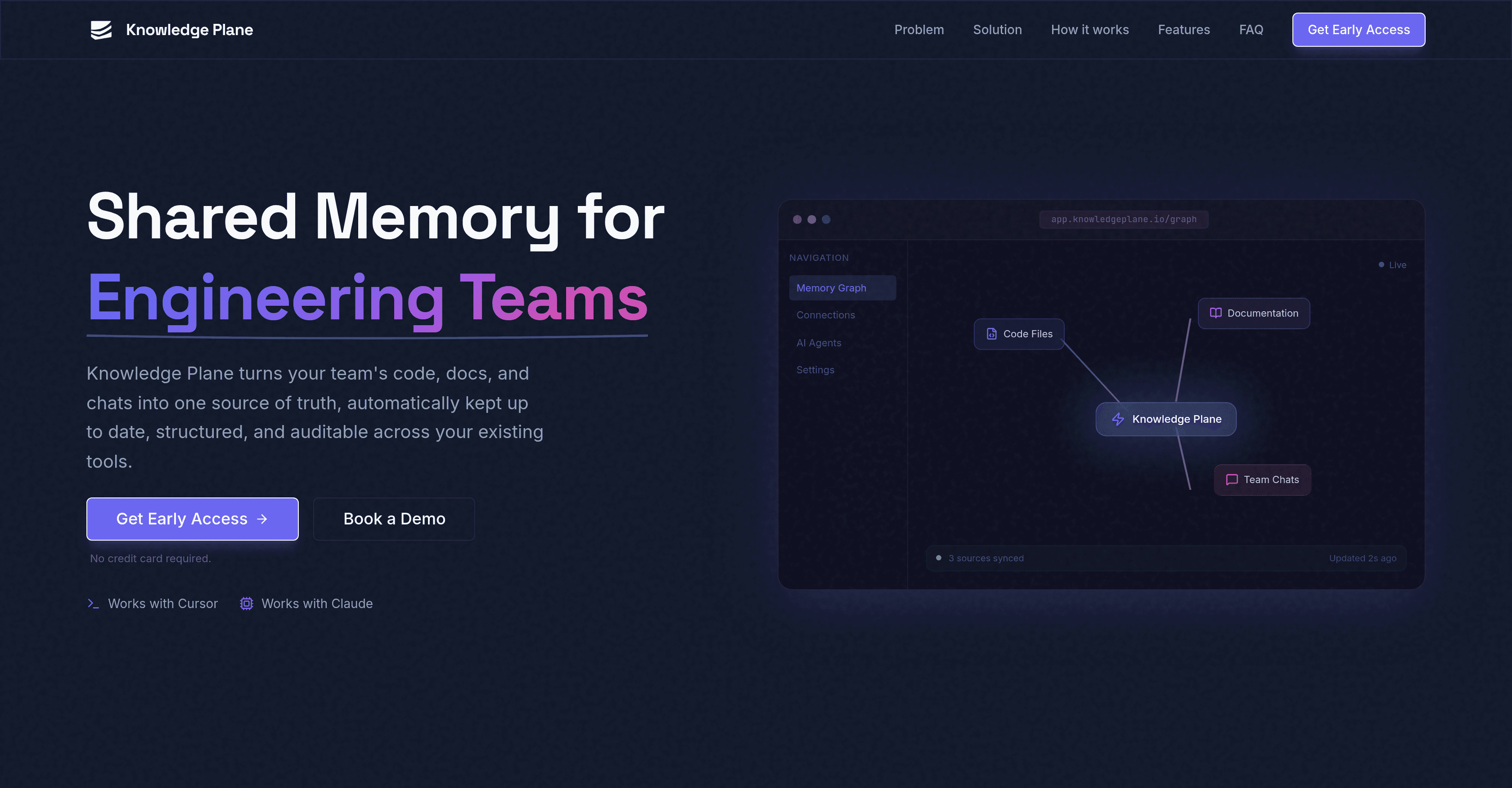 Knowledge Plane screenshot